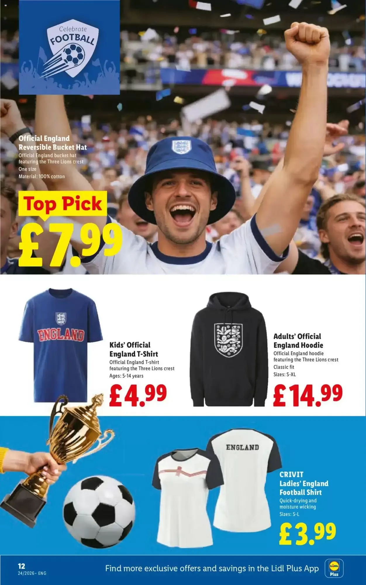 Lidl: Getting Match-Ready (England) from 11 June to 17 June 2026 - Catalogue Page 12