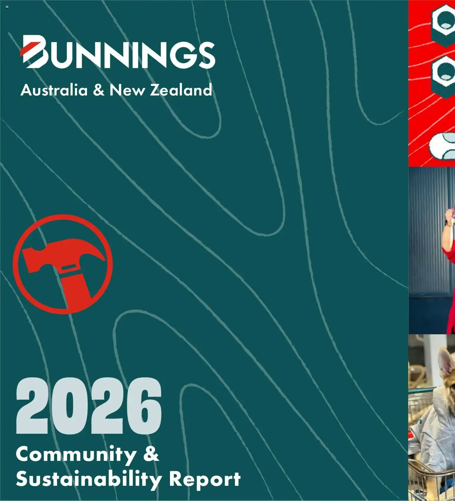 BUNNINGS Australia & New Zealand 2026 Community & Sustainability Report - Catalogue valid from 28 August to 31 October 2026 - page 1
