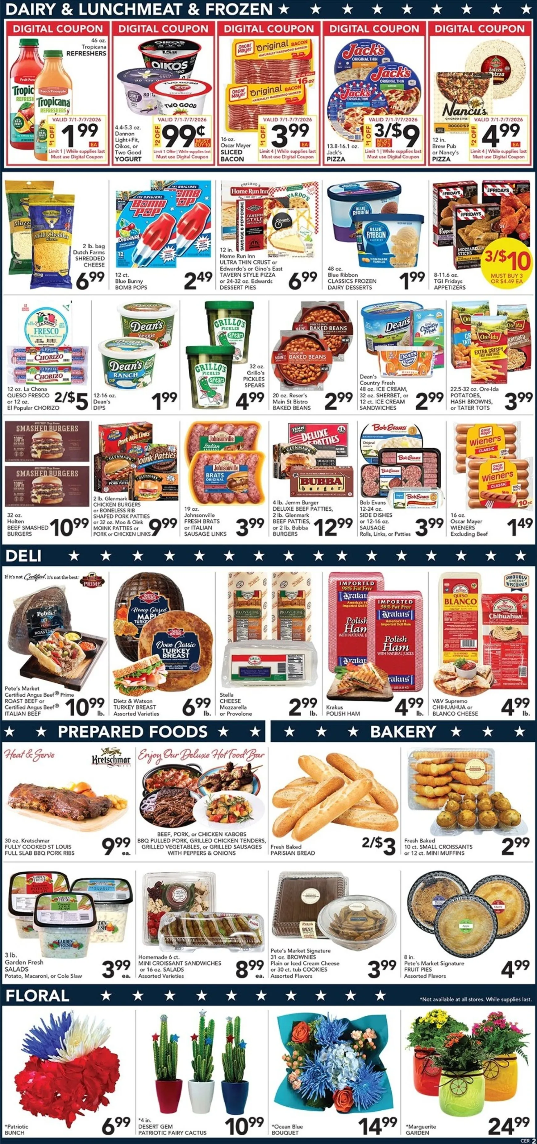 Weekly ad Pete's Market - Ofertas del 4 de Julio y 250 Aniversario de América from July 1 to July 7 2026 - Page 2