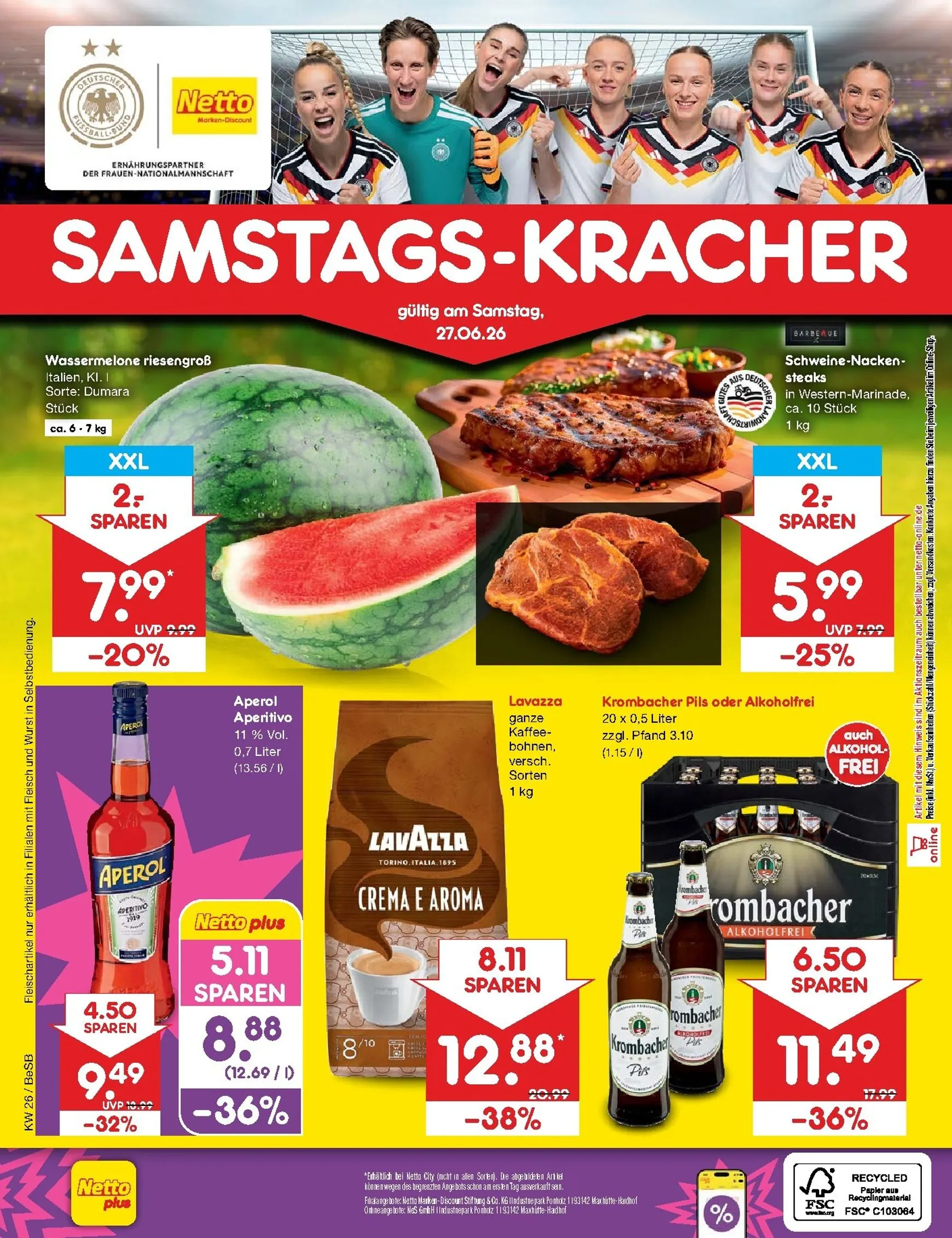 Netto Marken Discount Prospekt – von Montag 22.06.2026 bis Samstag 27.06.2026 von 22. Juni bis 27. Juni 2026 - Prospekt seite 55