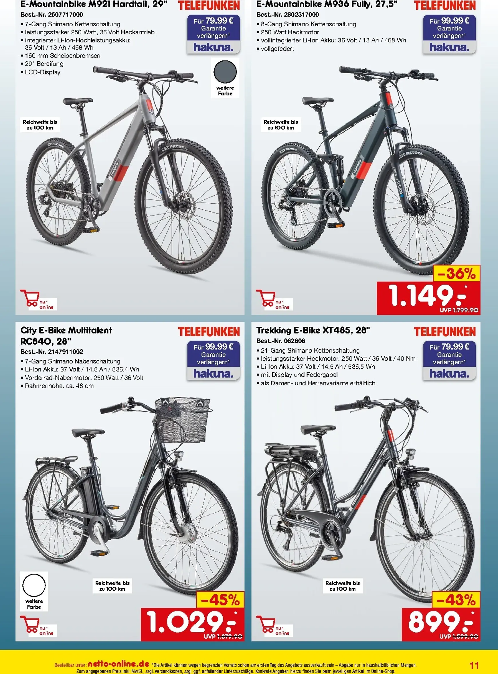 Netto Marken Discount - Online-Angebote Prospekt – von Montag 01.06.2026 bis Dienstag 30.06.2026 von 1. Juni bis 30. Juni 2026 - Prospekt seite 11