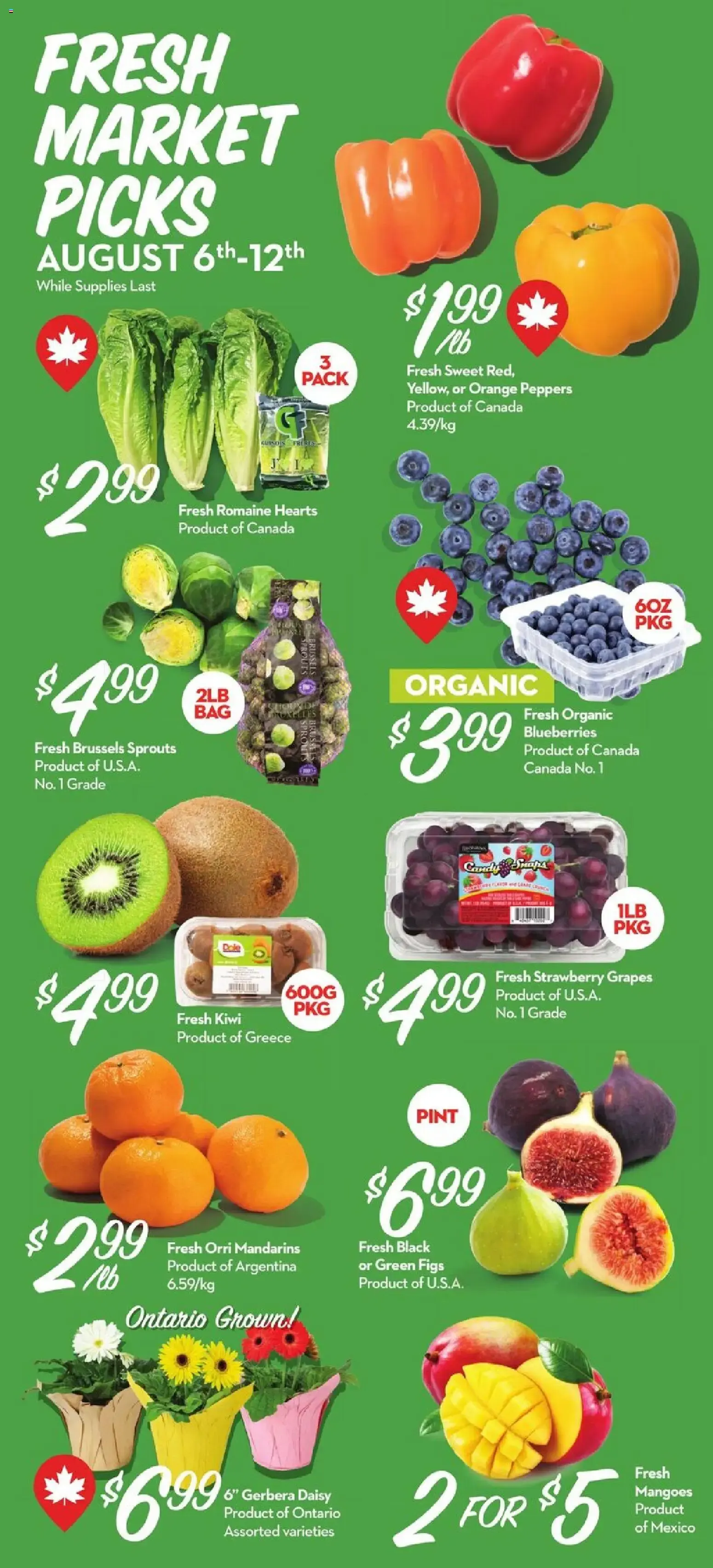 Longo's weekly flyer / circulaire from August 6 to August 12 2026 - flyer page 2