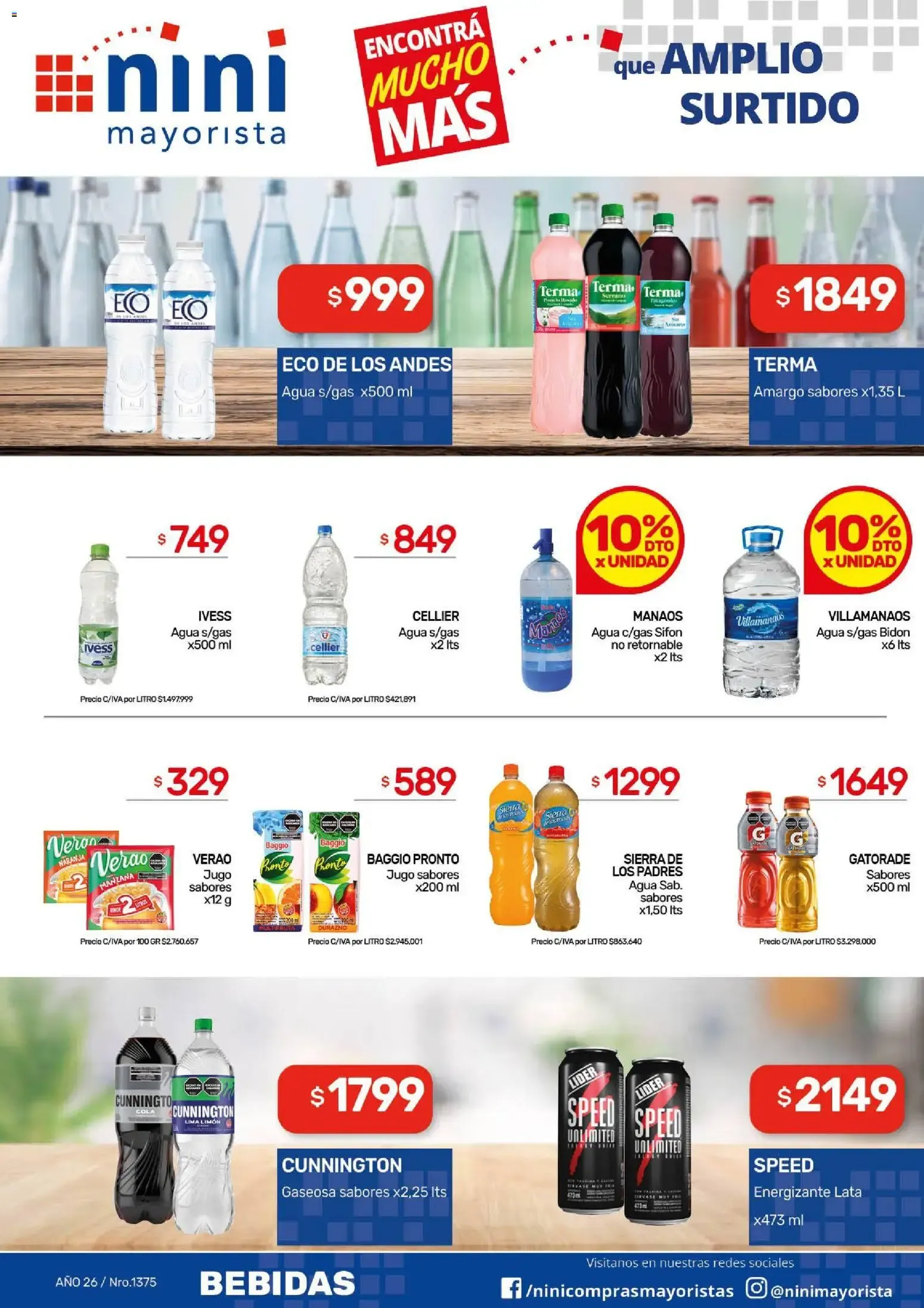 Ofertas de NINI Mayorista catálogo del 28/09/2026 - 04/10/2026 28 de septiembre al 4 de octubre 2026 - Página 17 del catálogo