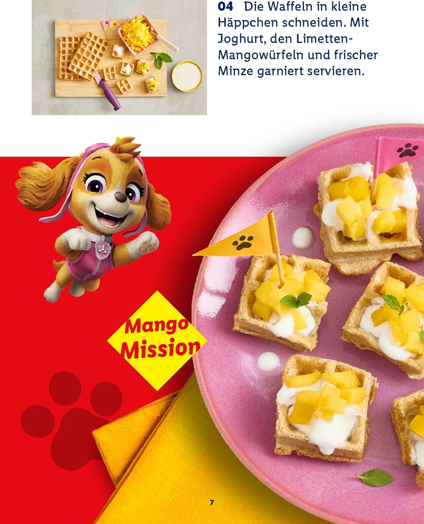 Lidl - Paw Patrol Rezeptheft Prospekt – von Montag 20.07.2026 bis Sonntag 23.08.2026 von 20. Juli bis 23. August 2026 - Prospekt seite 7