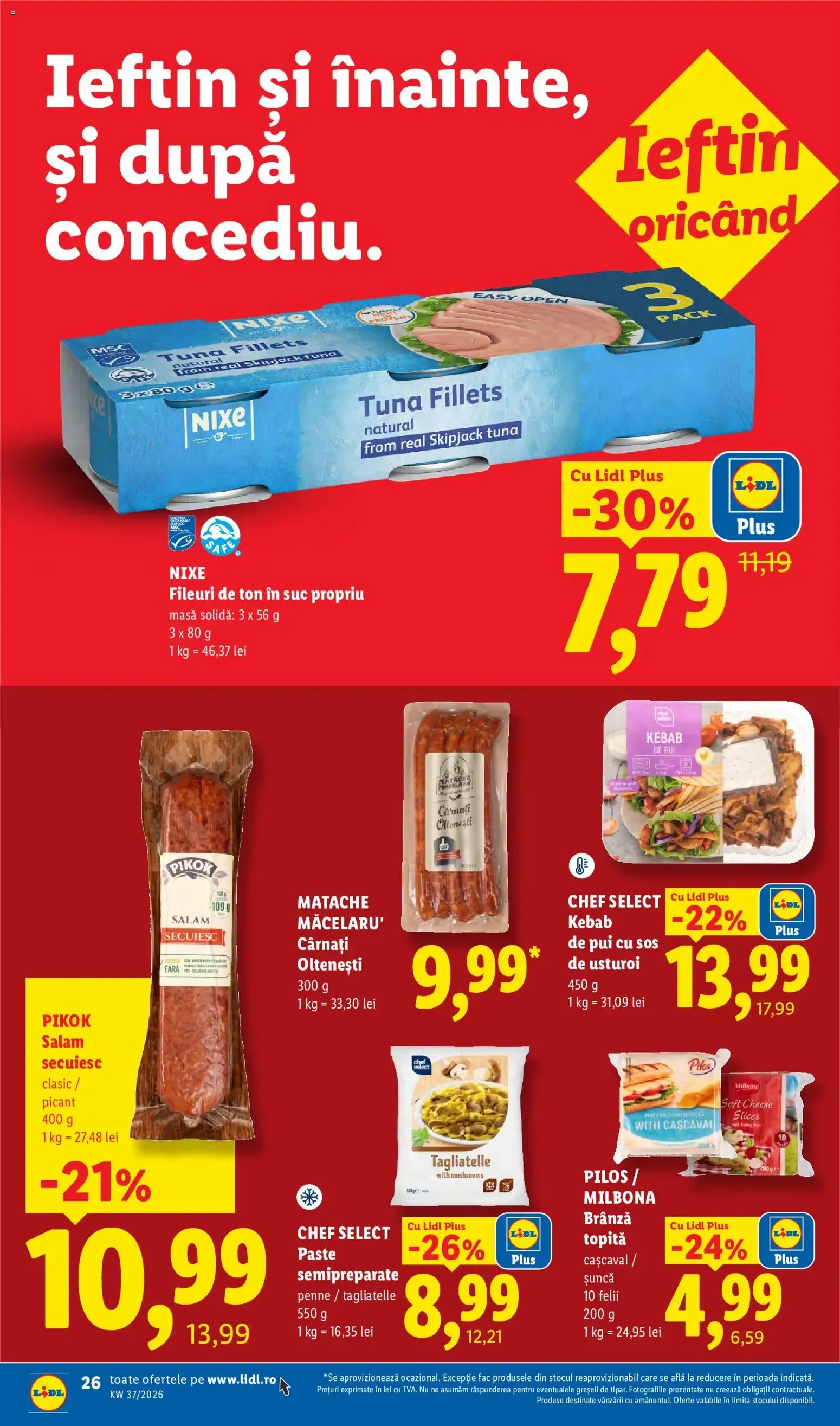 Catalog Catalog LIDL 07.09.2026 - Oferta și Revista online de la 7 septembrie până la 13 septembrie 2026 - Revista Pagina 26