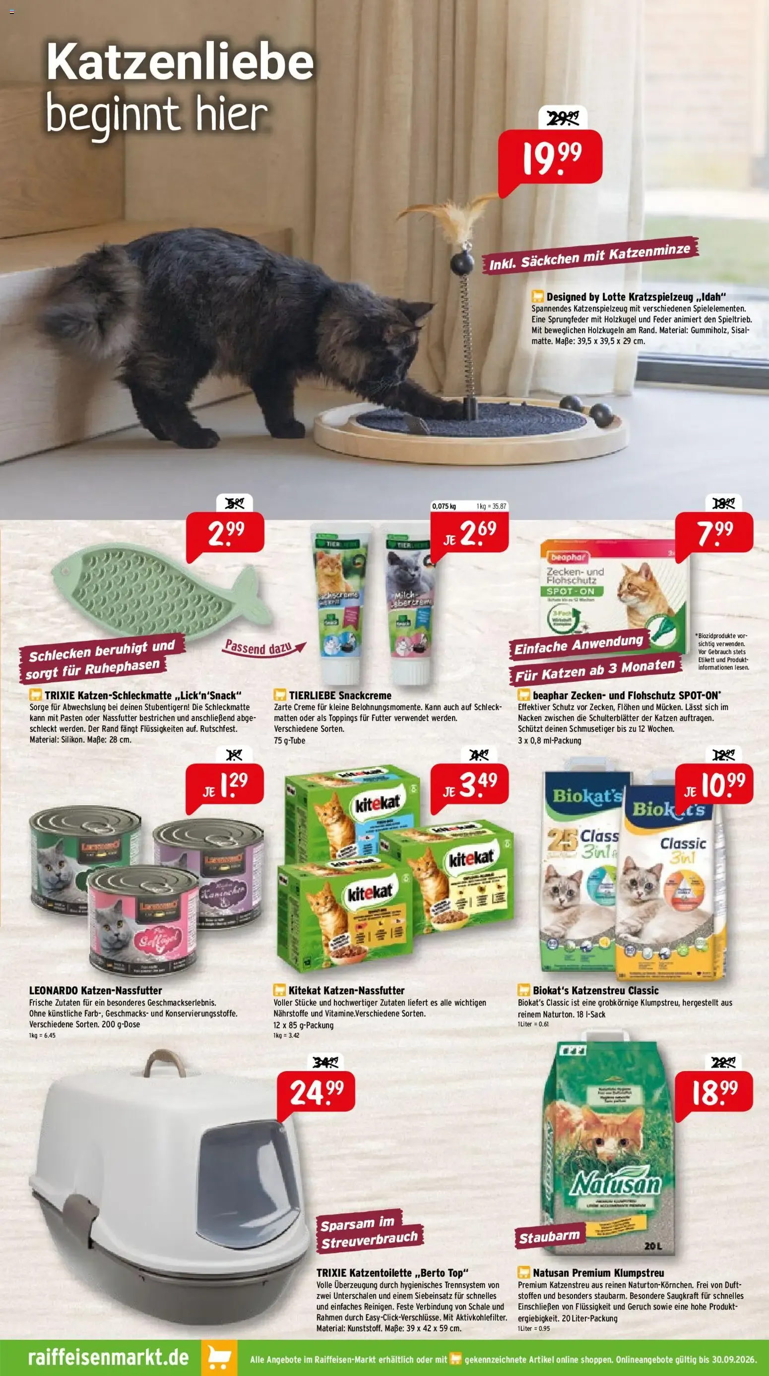 Raiffeisen-Markt: Herbstzauber im Garten von 1. September bis 30. September 2026 - Prospekt seite 4