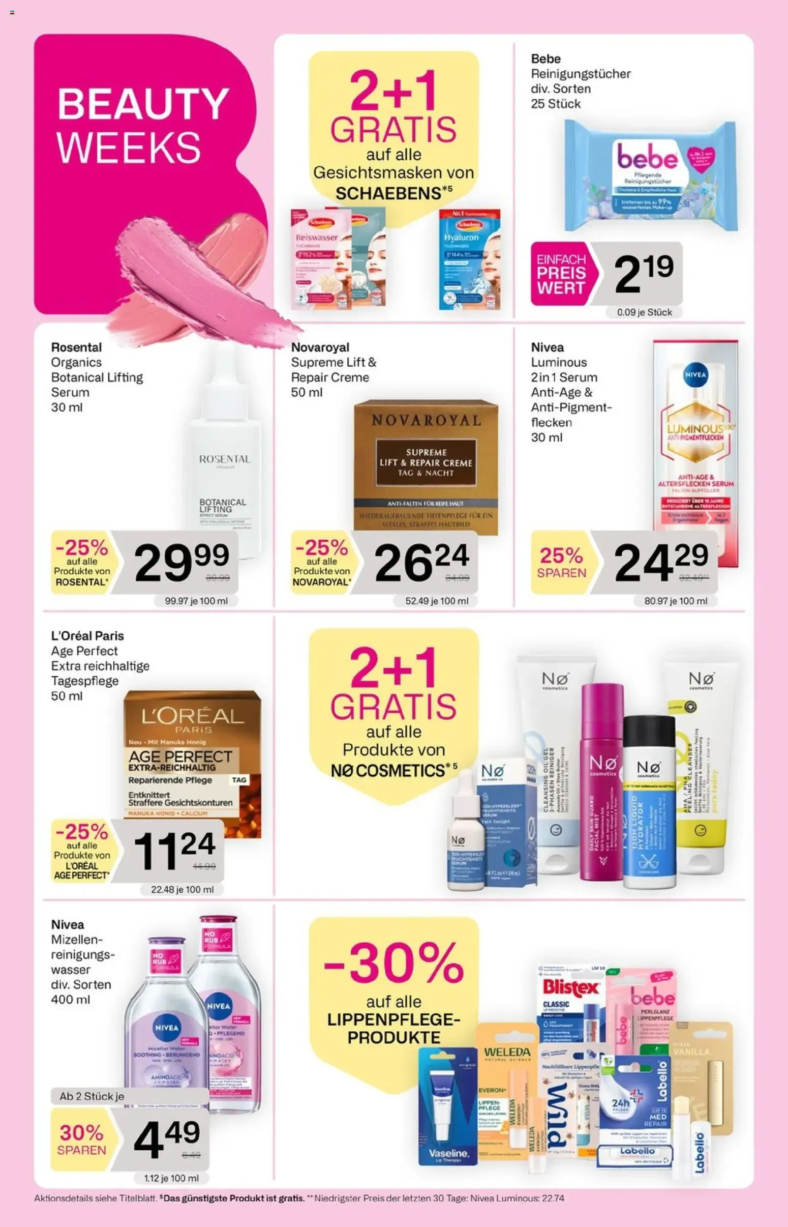 Beauty Weeks von 15. Oktober bis 28. Oktober 2026 - Flugblätt seite  4