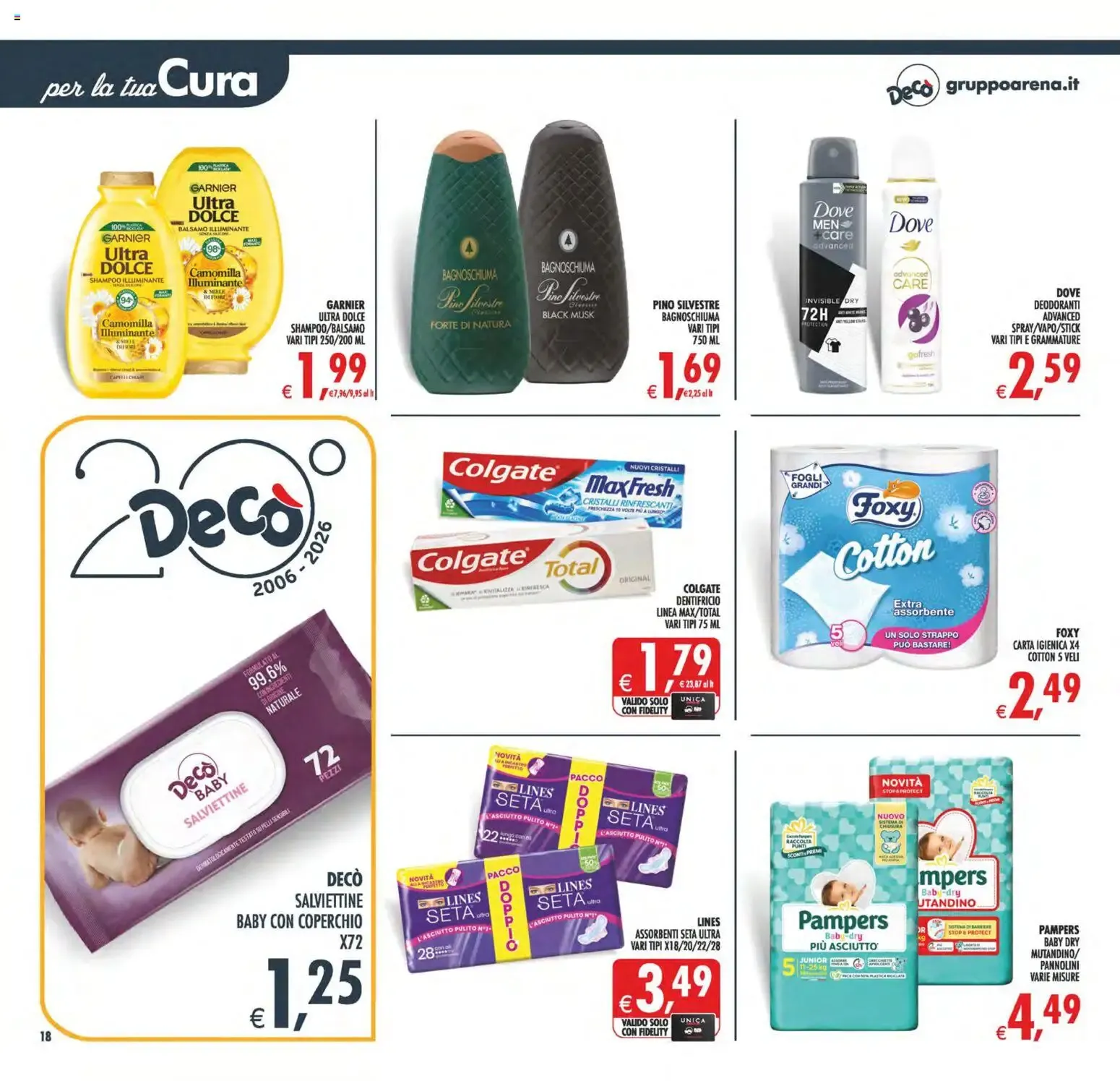 Nuovo Decò volantino Maxistore, Supermercati Lipari dal 31/07/2026 > offerte anteprima 🛍️ da 31 luglio a 10 agosto di 2026 - Pagina del volantino 18