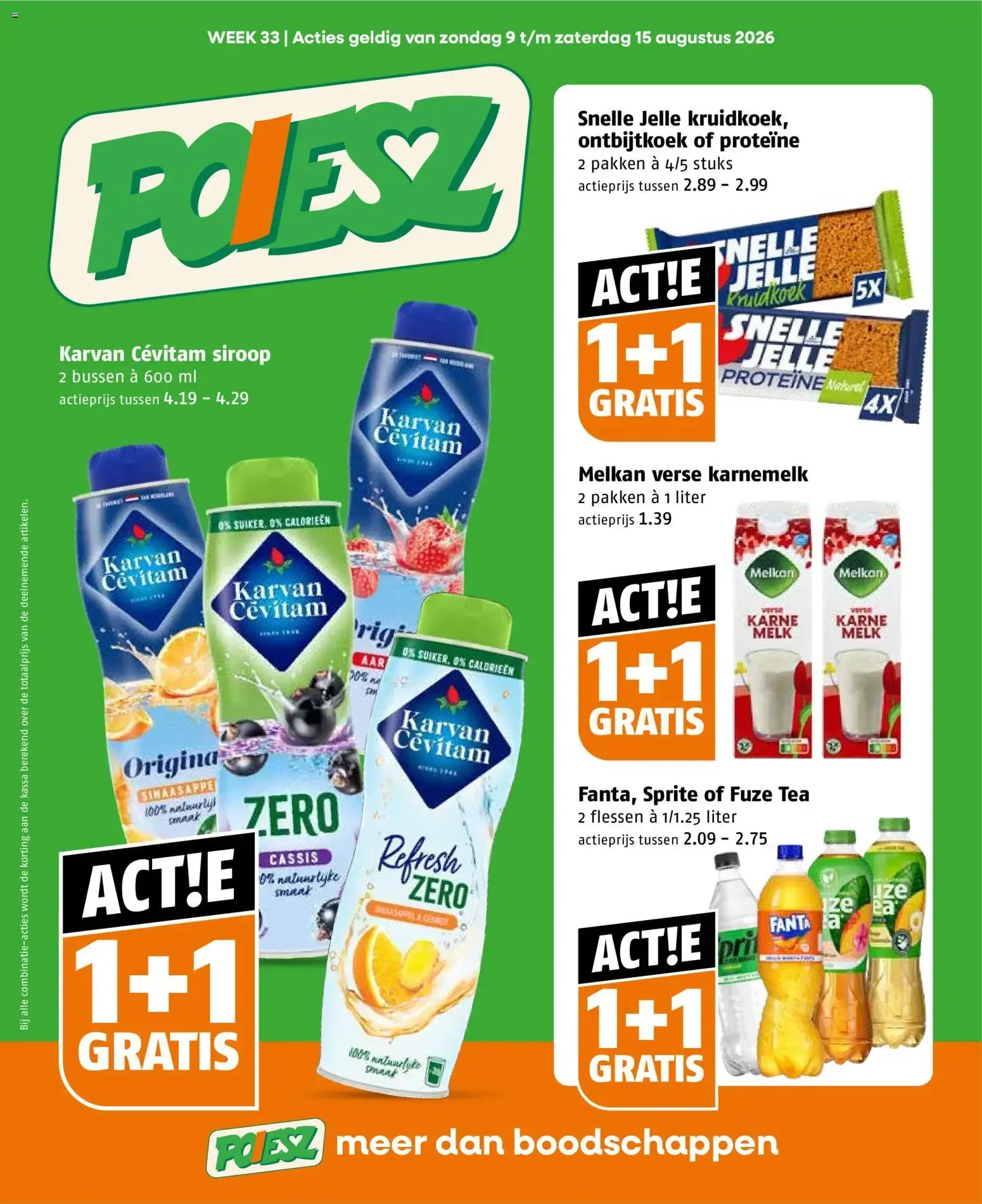 Poiesz folder vanaf 09-08-2026 || NIEUWE