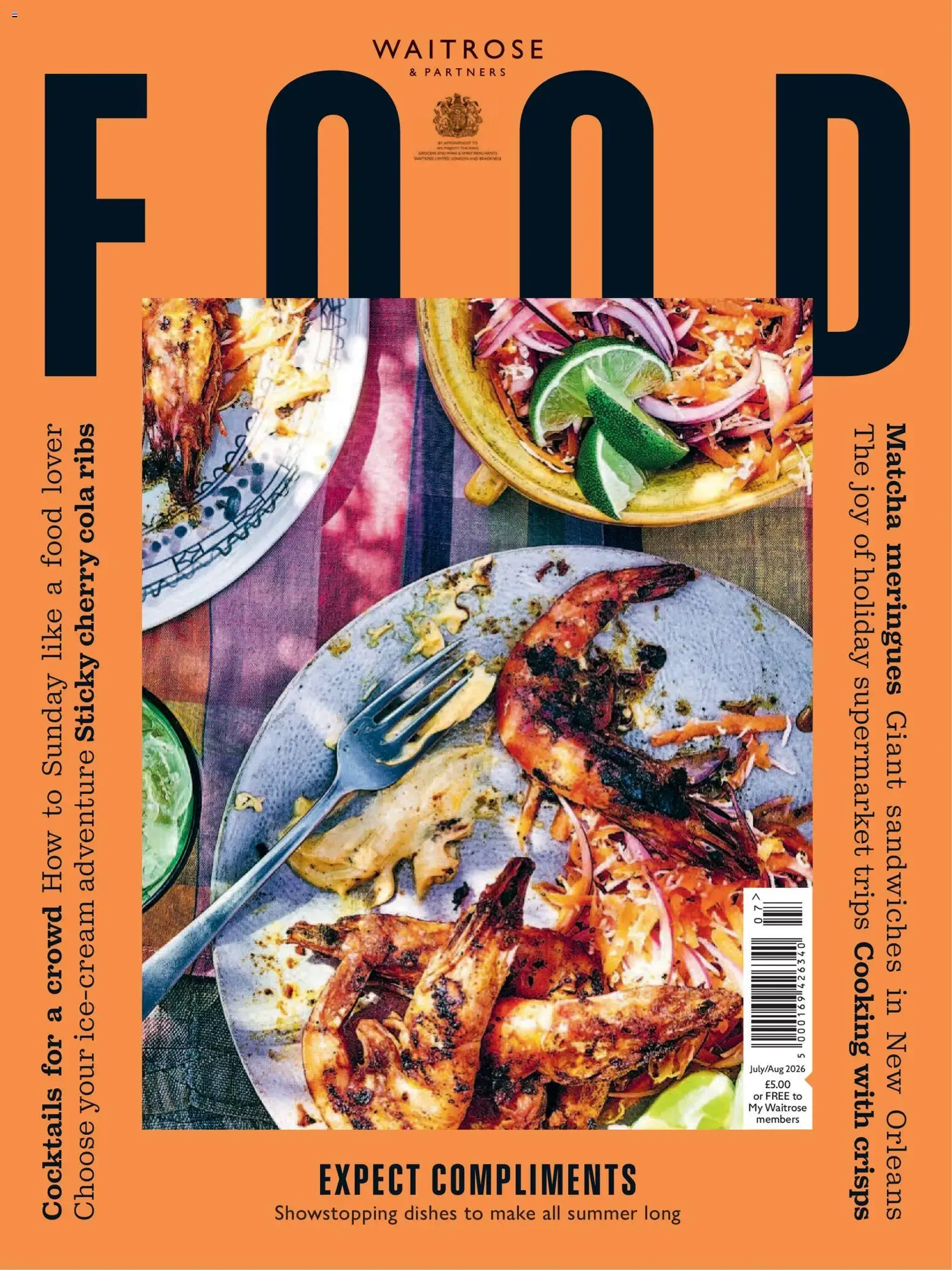 Waitrose & Partners FOOD from 1 July to 31 August 2026 - Catalogue Page 1