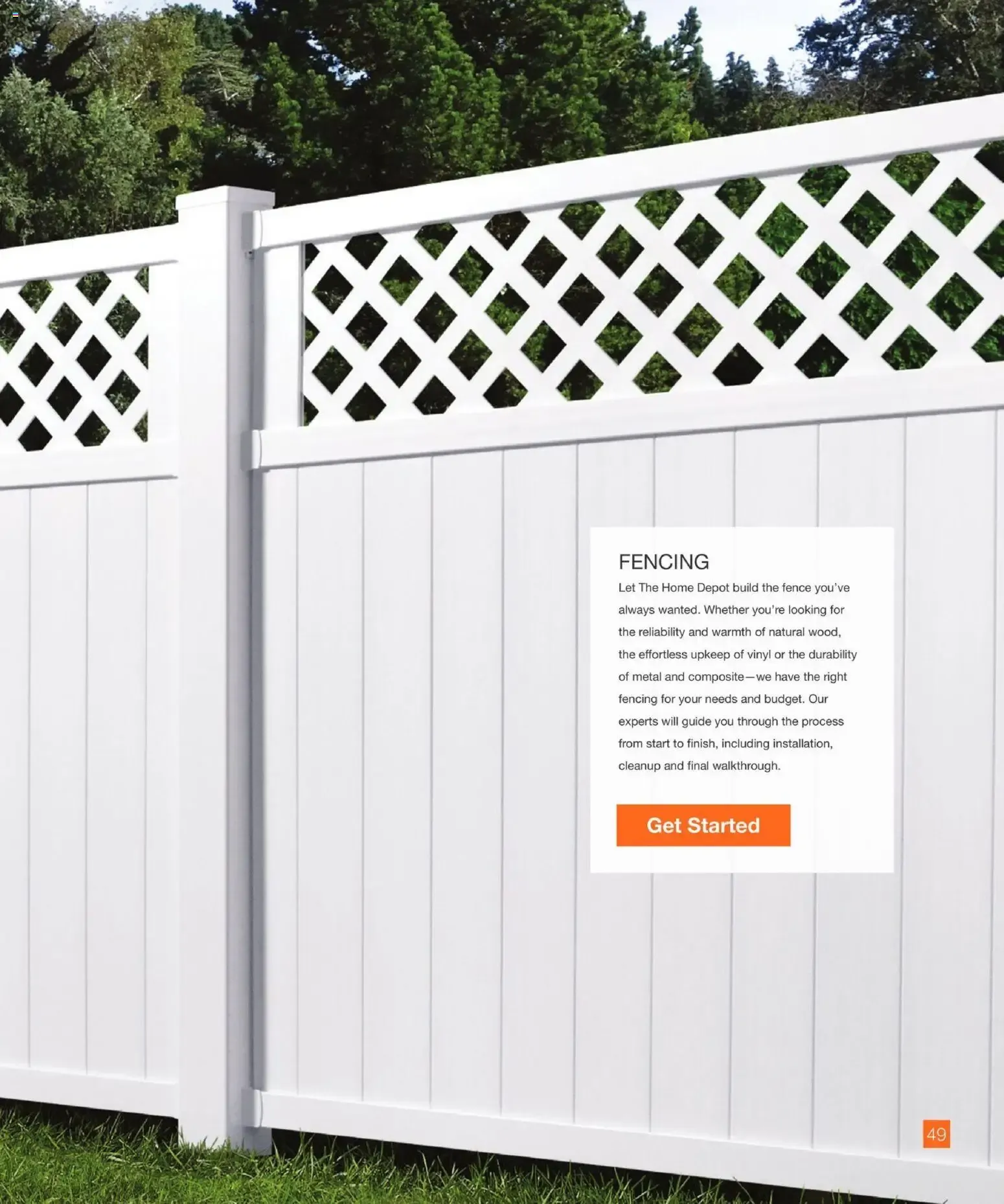 Weekly ad Home Depot Home Services: Repairs, Remodels, Installs from September 17 to December 31 2026 - Page 49