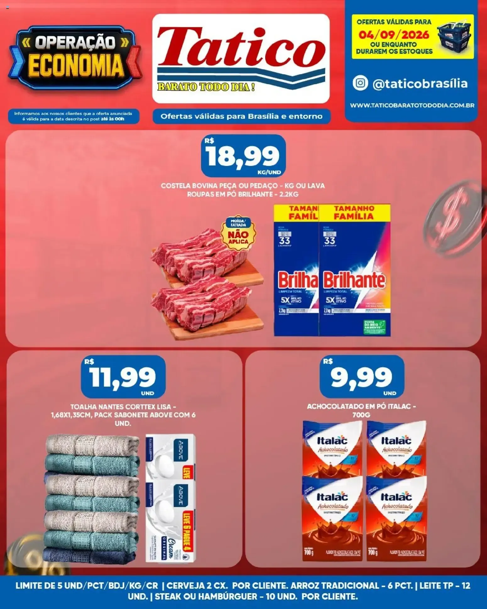 Encarte de Tatico ofertas do Dia de 04/09/2026 | Promoções Online 4 de setembro até 4 de setembro 2026 - Pagina 10