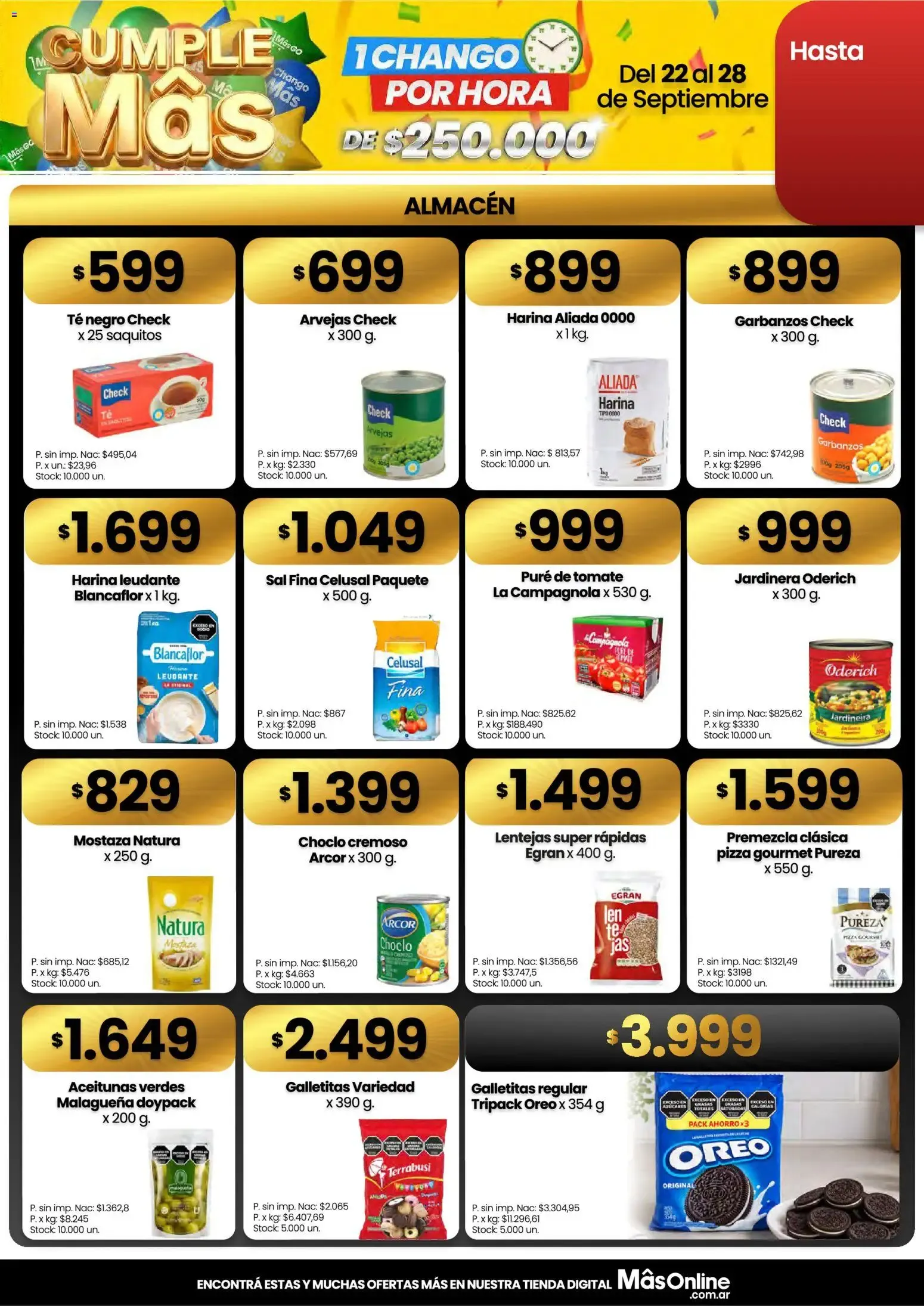 Ofertas de CUMPLE Más 22 de septiembre al 28 de septiembre 2026 - Página 2 del catálogo