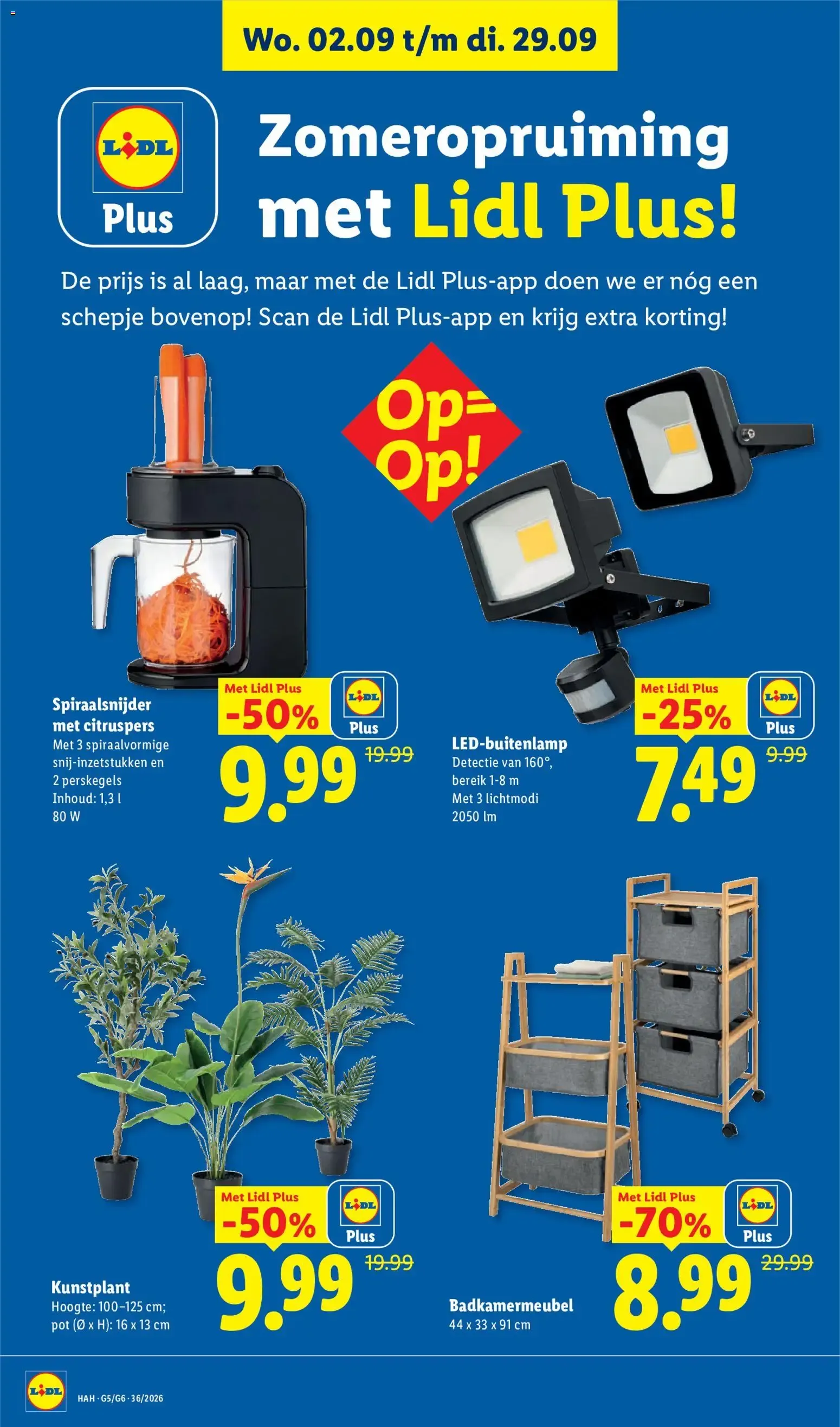 Lidl ofertas desde el 02.09 van 2 september tot 8 september 2026 - Folder pagina 10