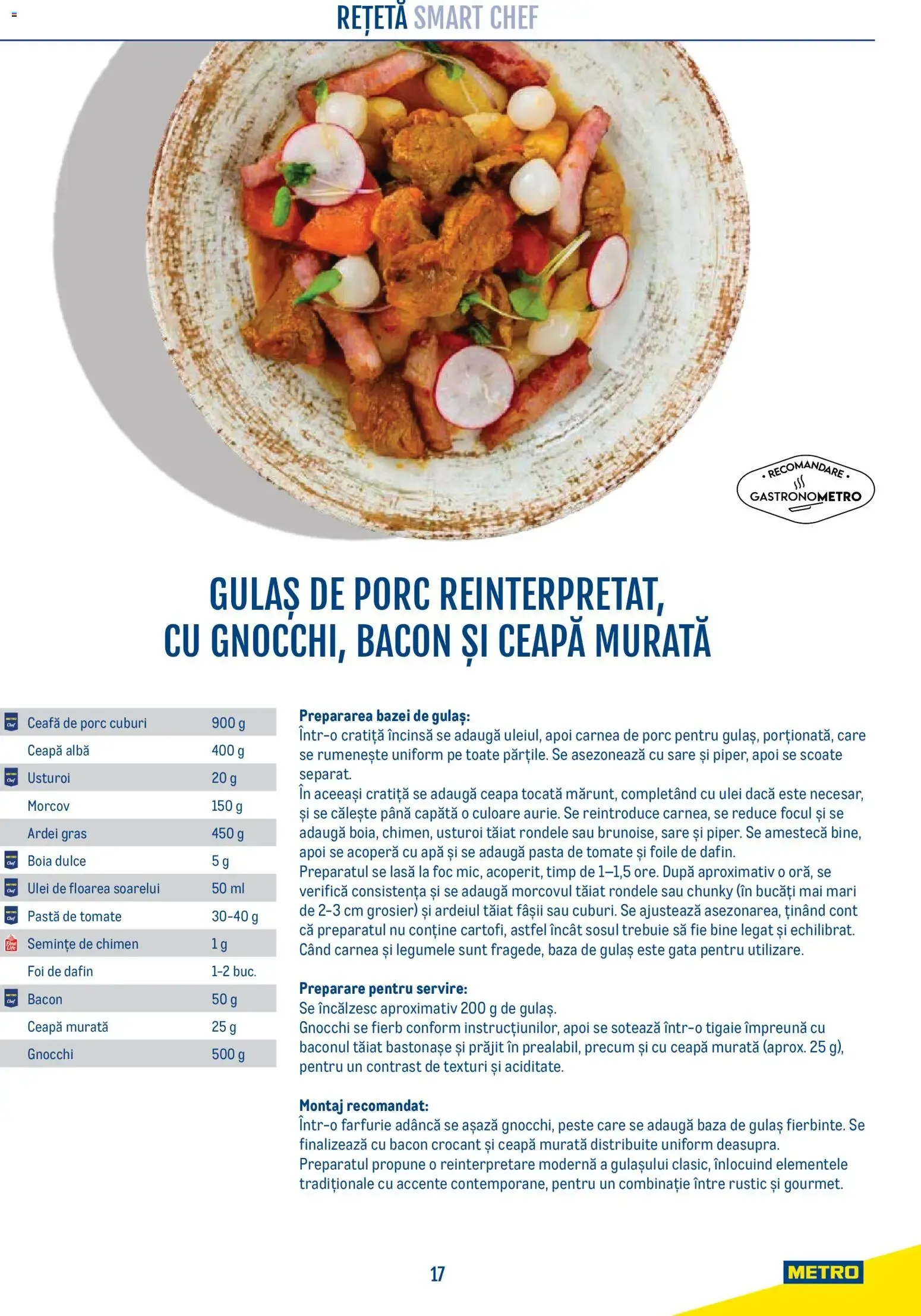 Catalog Metro Catalog Smart Chef - Oferta 21.04.2026 - 31.12.2026 de la 21 aprilie până la 31 decembrie 2026 - Revista Pagina 17