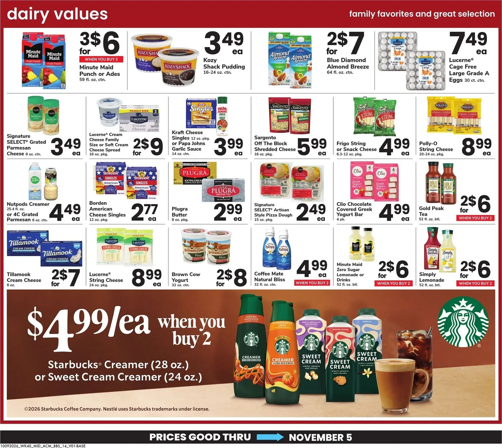 Weekly ad Current ACME - Big Book of Savings leaflet valid from Friday 10/09/2026 to Thursday 11/05/2026 from October 9 to November 5 2026 - Page 14