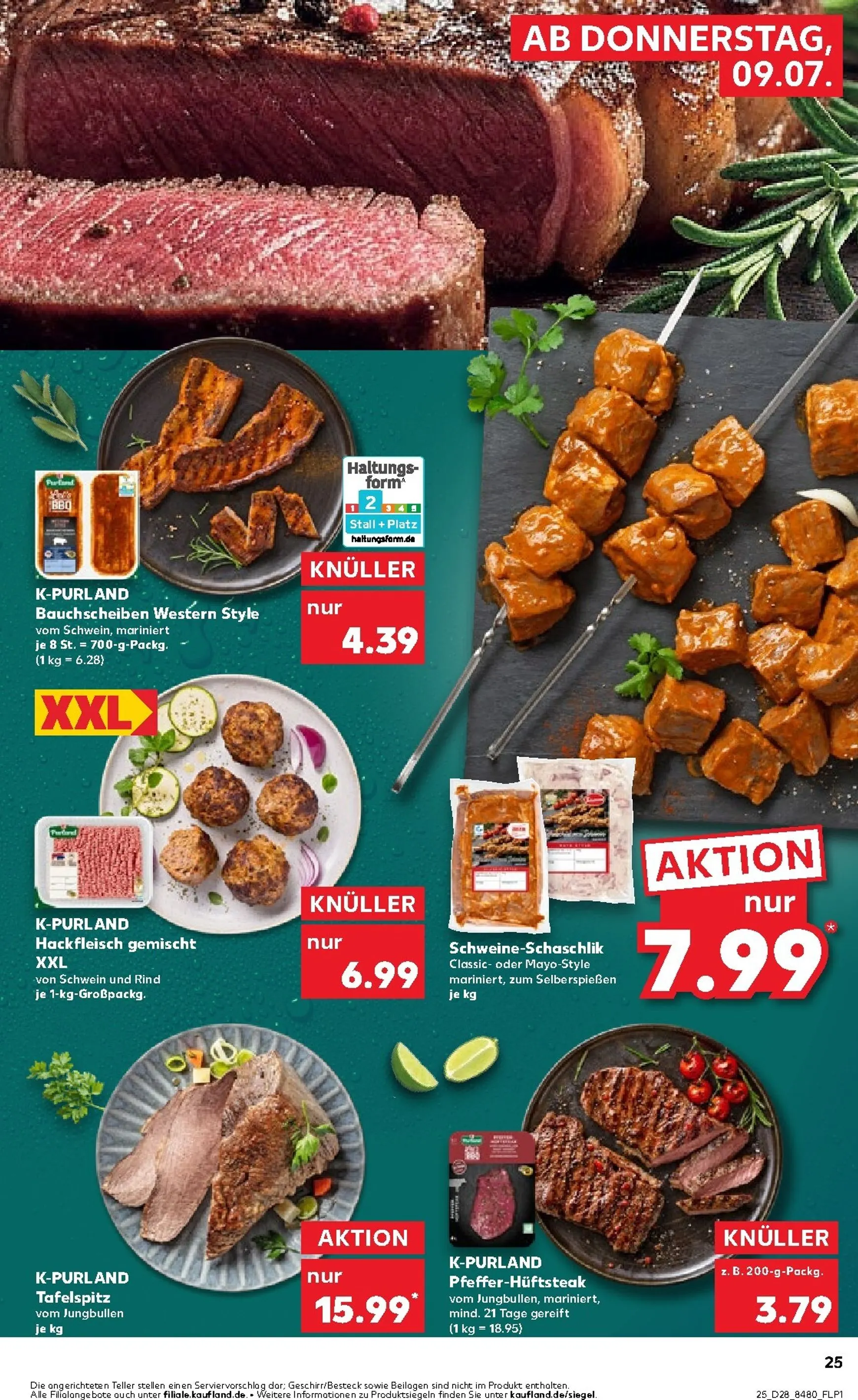 Kaufland Prospekt nächste Woche – von Donnerstag 09.07.2026 bis Mittwoch 15.07.2026 von 9. Juli bis 15. Juli 2026 - Prospekt seite 25