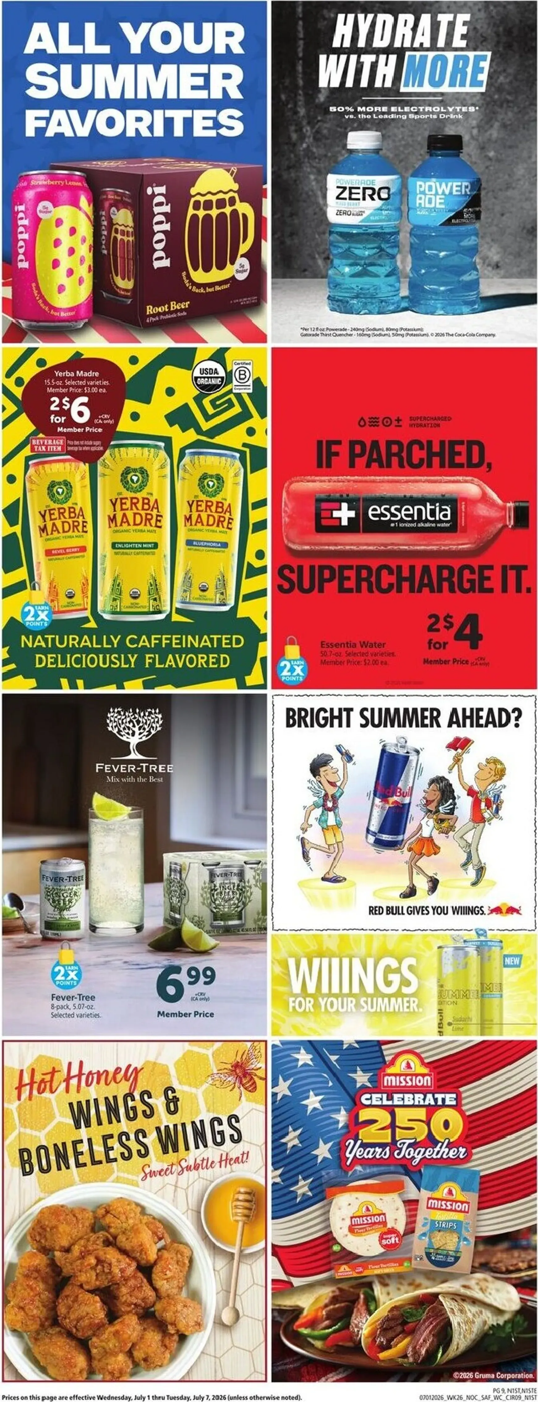 Weekly ad Current Safeway leaflet valid from Wednesday 07/01/2026 to Tuesday 07/07/2026 from July 1 to July 7 2026 - Page 9