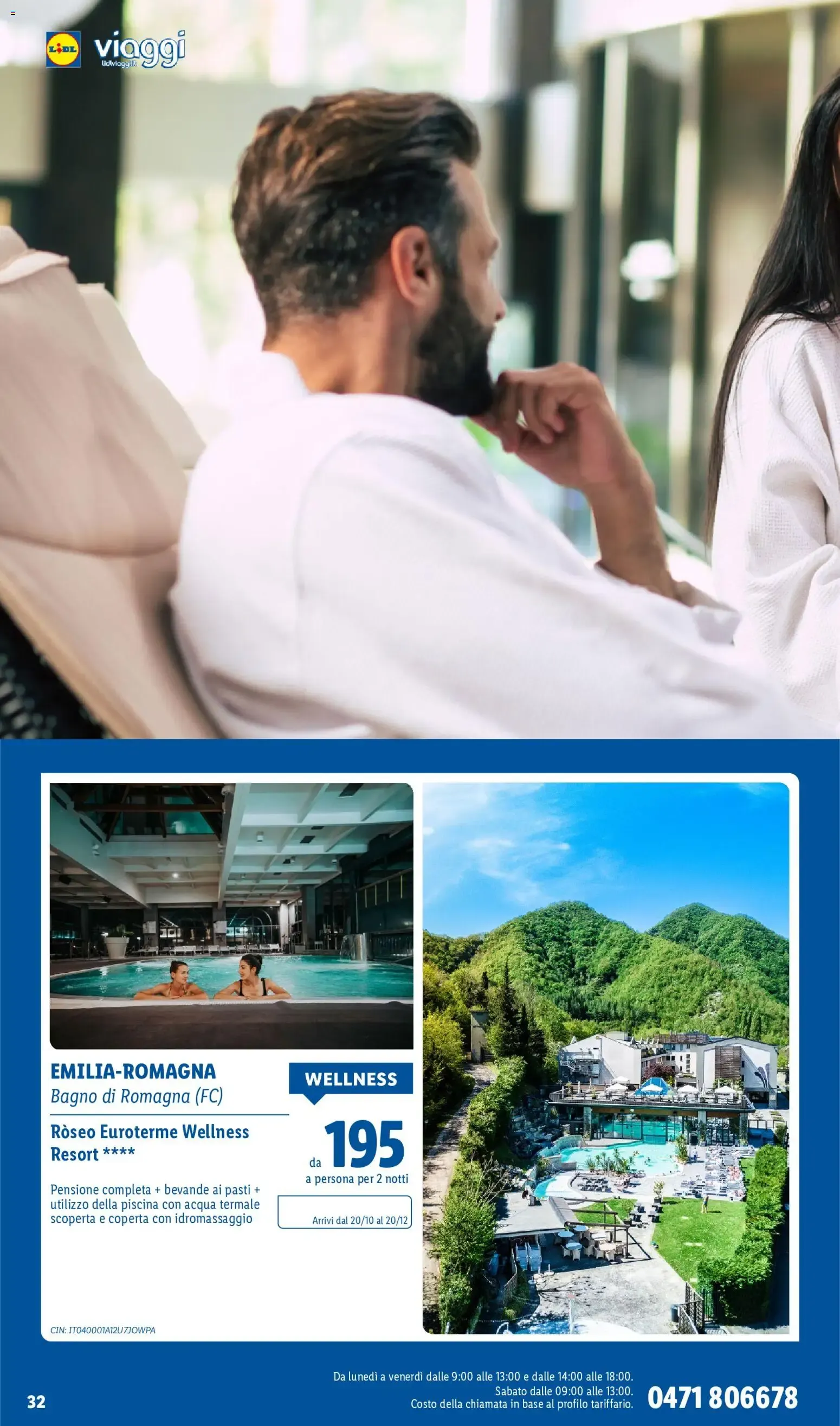 Lidl Viaggi: Mercatini e Wellness da 8 ottobre a 15 dicembre di 2026 - Pagina del volantino 32