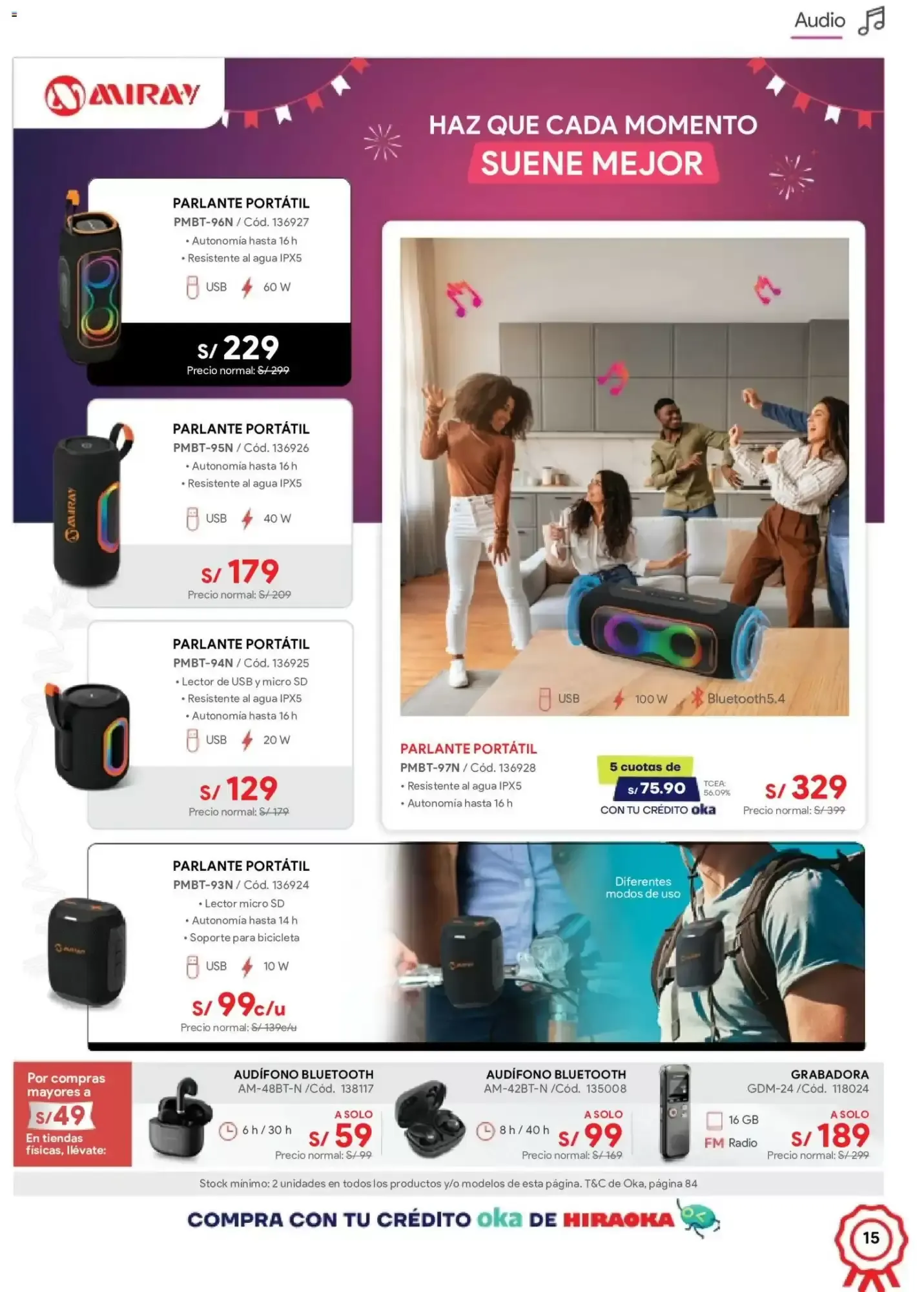 Catalogo de Catálogo Hiraoka 11 de julio al 31 de julio 2026 - Pag 15