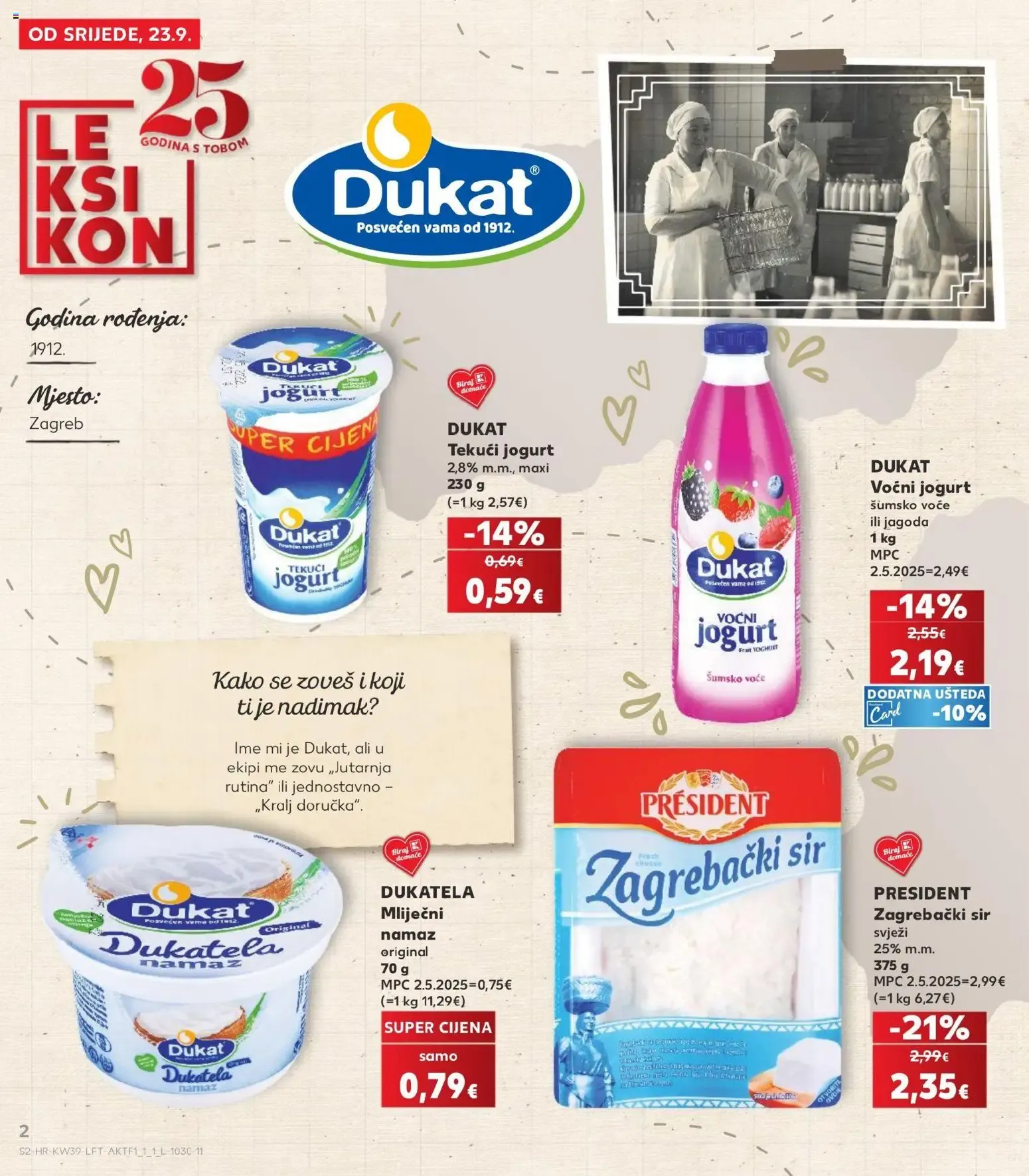 Katalog Kaufland Katalog novi od 23.09.2026 na listanje > letak digitalni od 23. rujna do 29. rujna 2026. - Pregled Stranica 2
