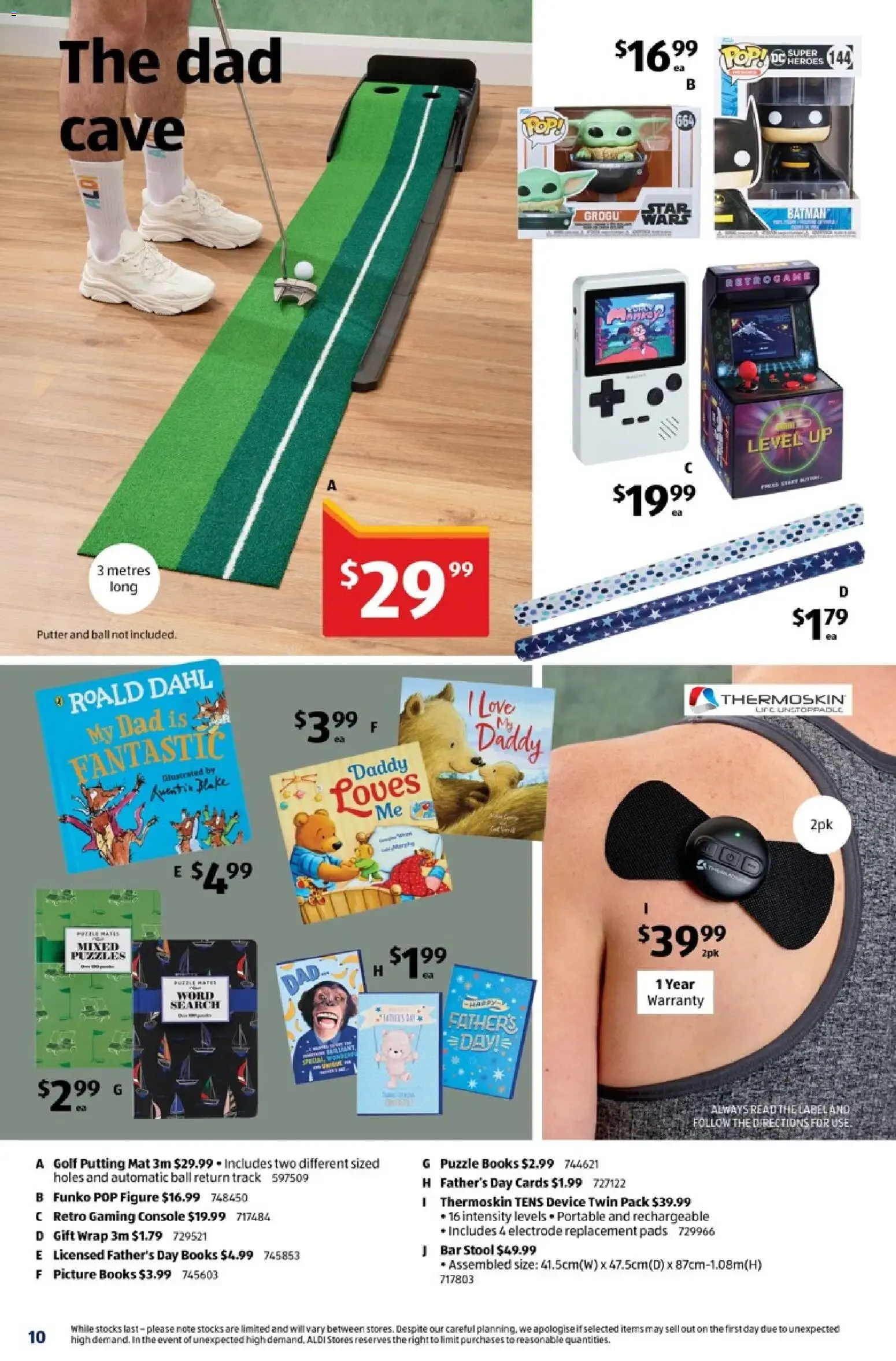 Aldi Special Buys - Dad's new favourites - Catalogue valid from 19 August to 1 September 2026 - page 10