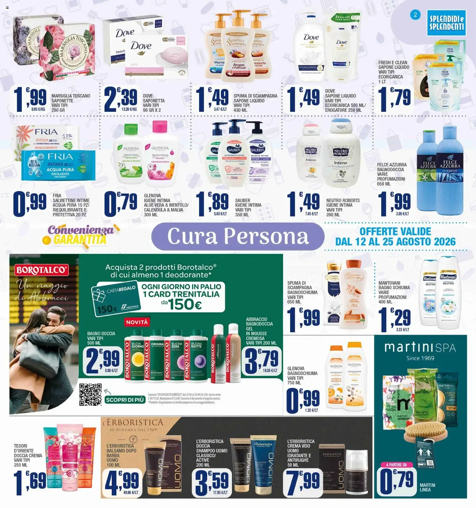 Splendidi e Splendenti volantino dal 12/08/2026 - online Offerte da 12 agosto a 25 agosto di 2026 - Pagina del volantino 2