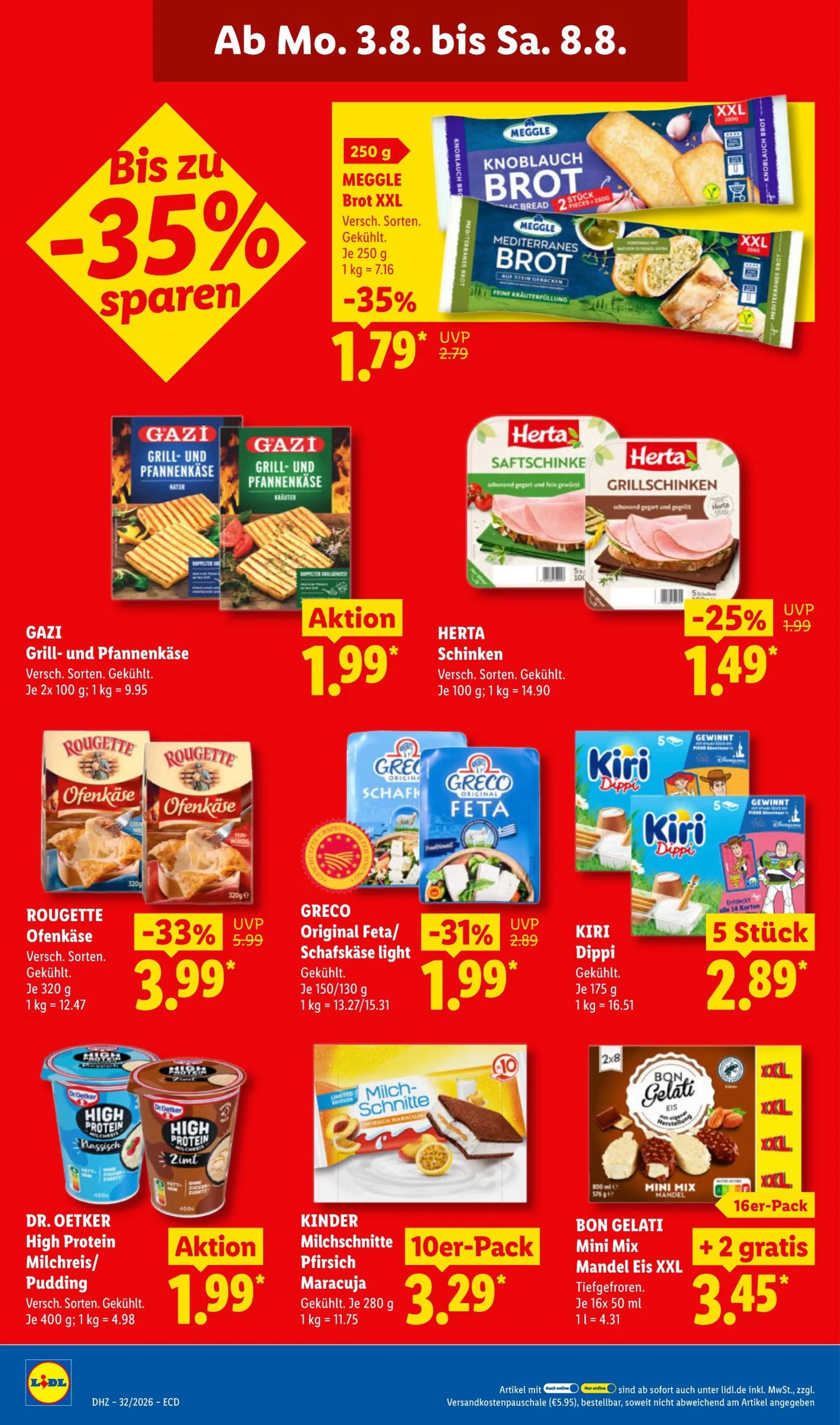 Lidl Prospekt nächste Woche – von Montag 03.08.2026 bis Samstag 08.08.2026 von 3. August bis 8. August 2026 - Prospekt seite 19