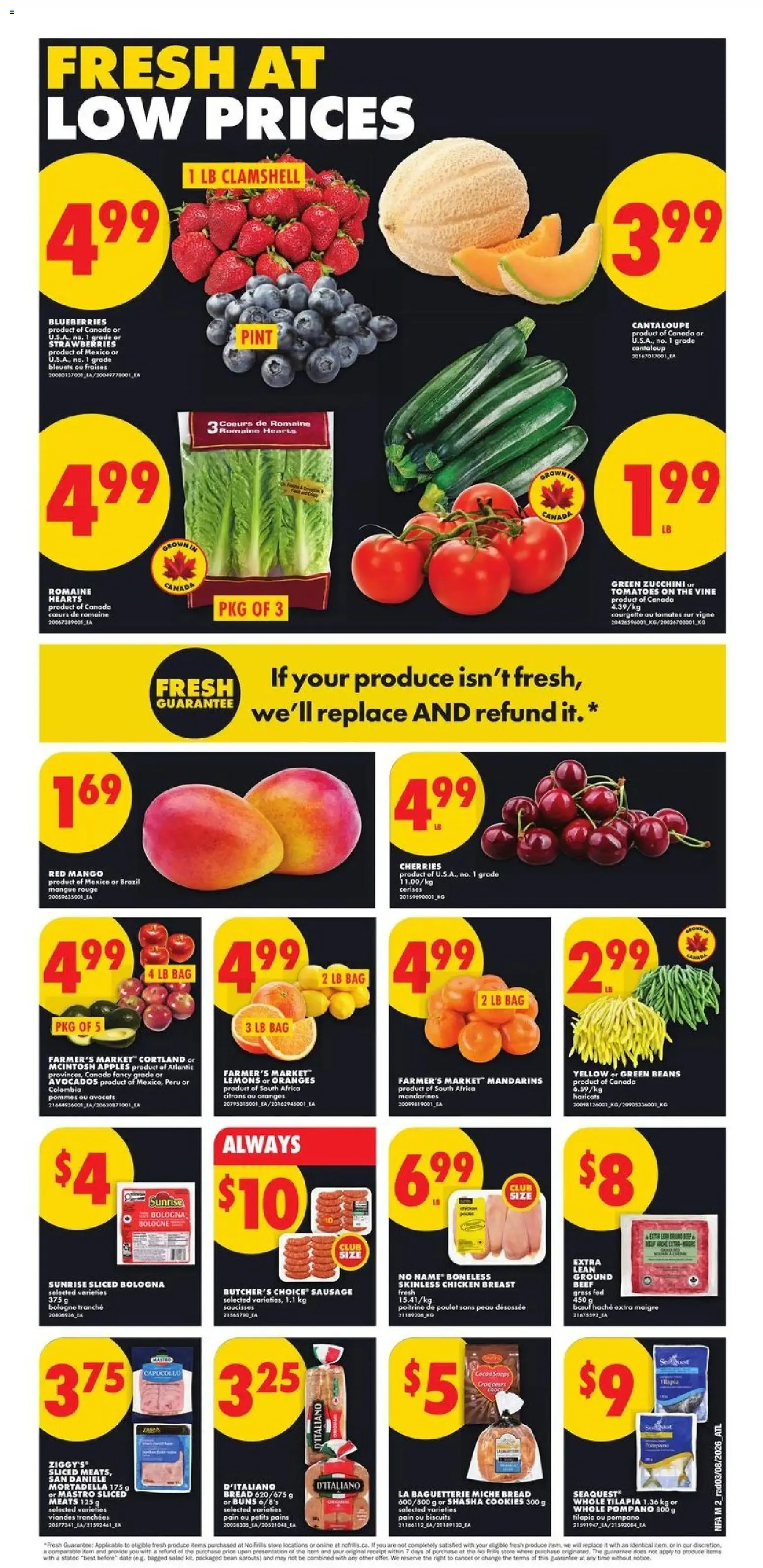 No Frills weekly flyer - NS from Aug 6, 2026 > weekly specials & deals from August 6 to August 12 2026 - flyer page 2