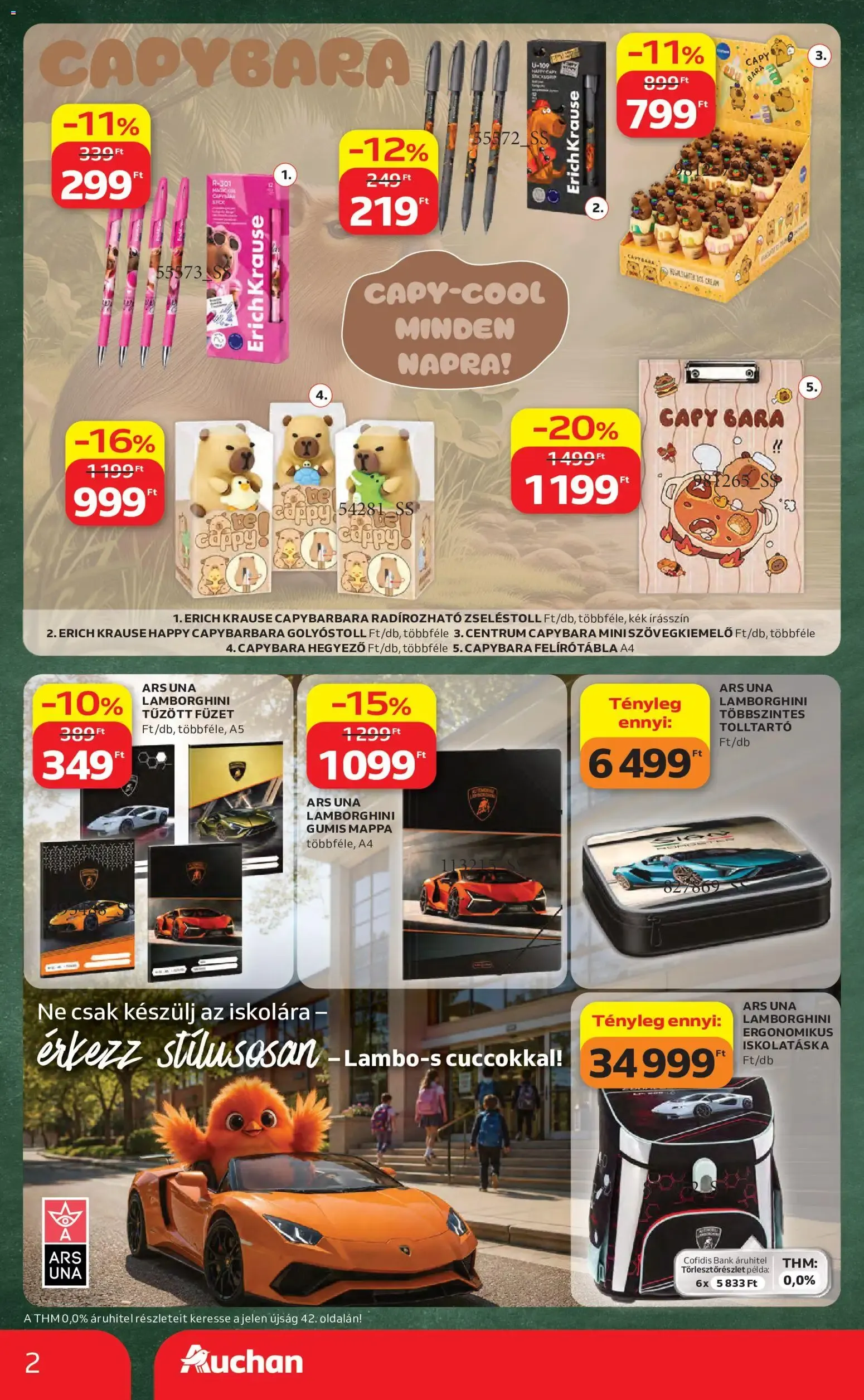 Katalógus Auchan Iskolakezdés ajánlatok - 2026.08.06. -tól/töl > akció, lapozható szórólap 🛍️ augusztus 6.-tól augusztus 19.-ig 2026. - Oldal 2