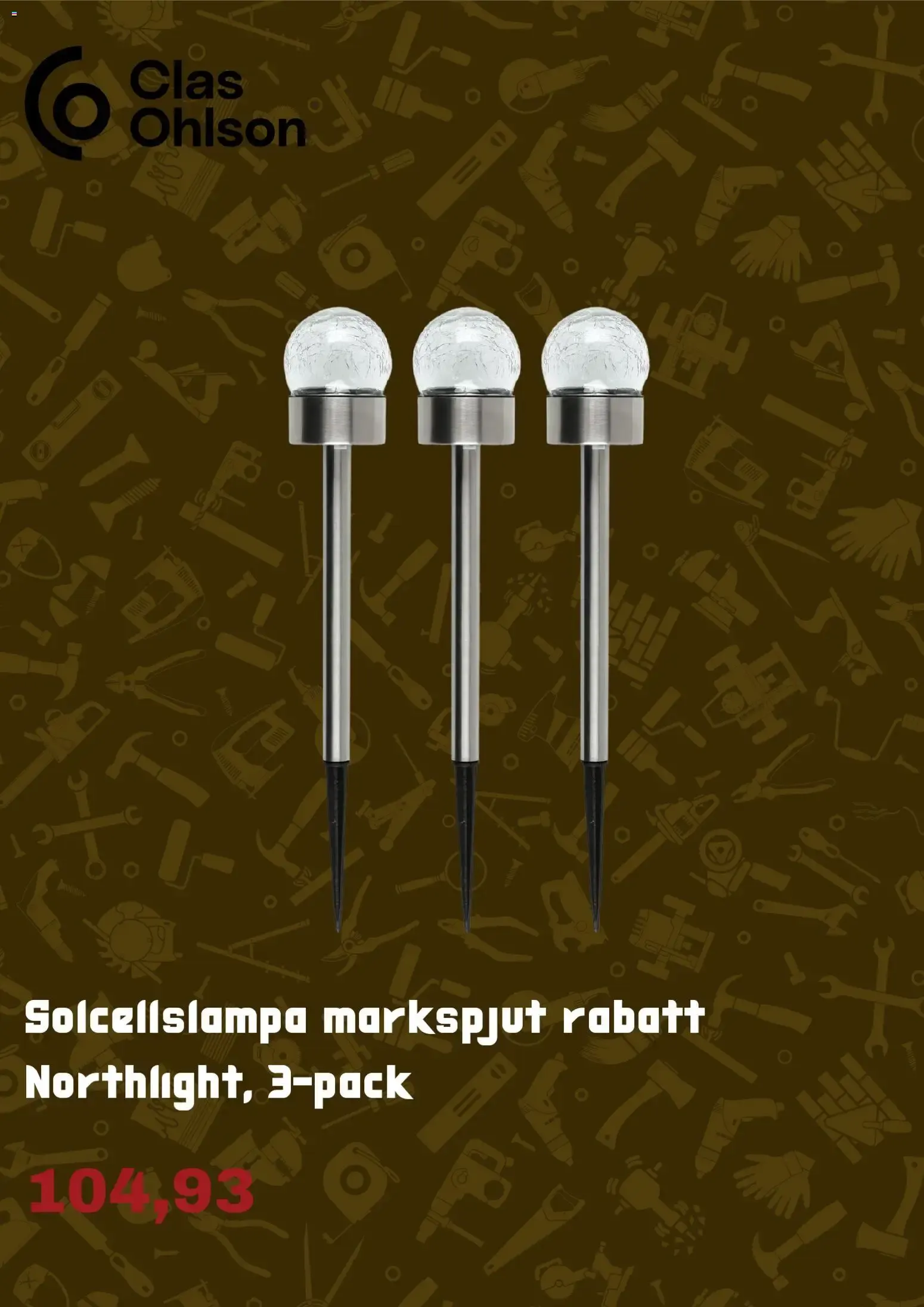 Clas Ohlson: Solcellslampor & Solcellsbelysning från 19 maj till 22 juni 2026 - Reklamblad sidor 5