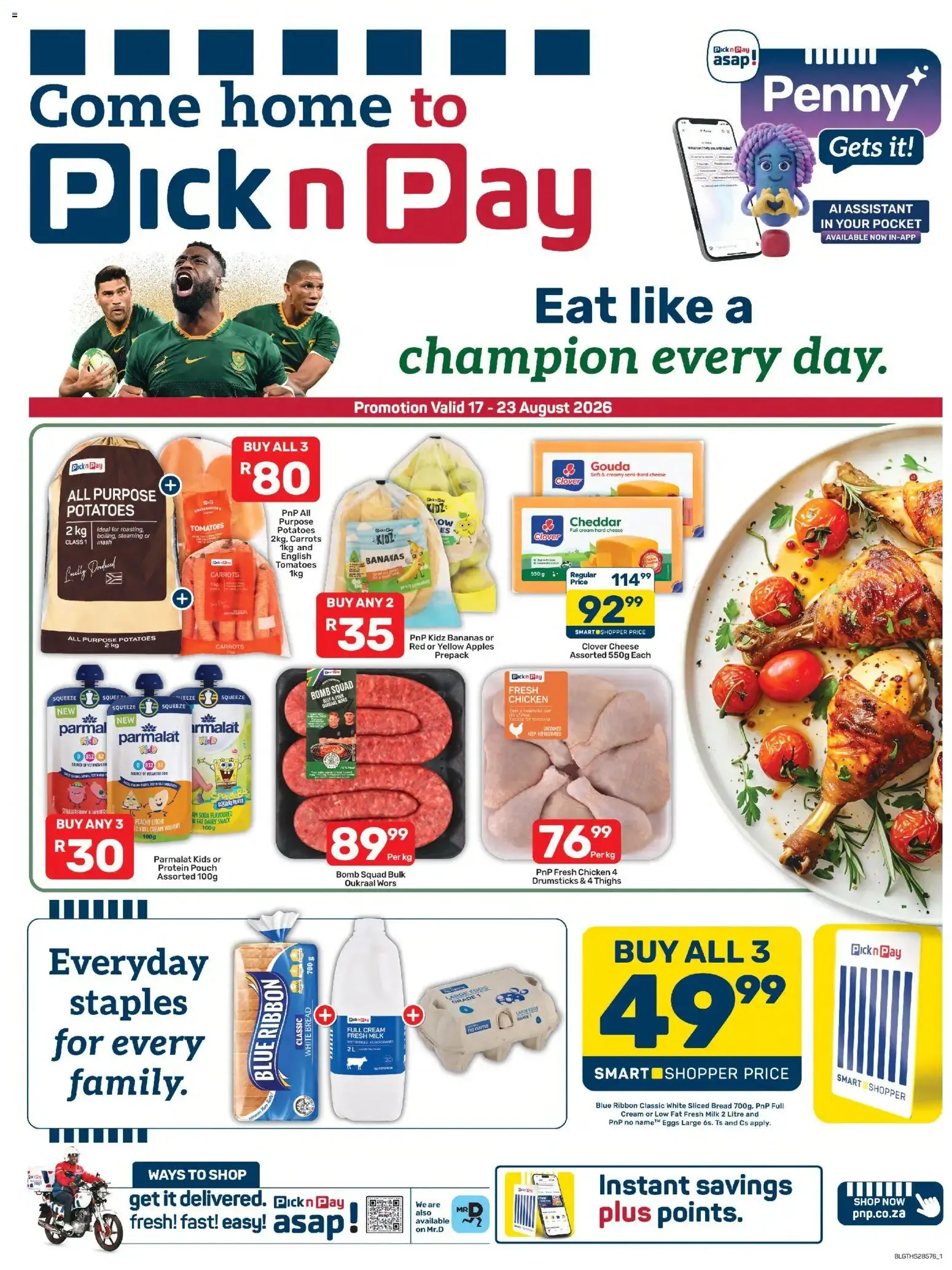 Pick n Pay Inland Provinces - Weekly Specials (17/08/2026 - 23/08/2026) Online