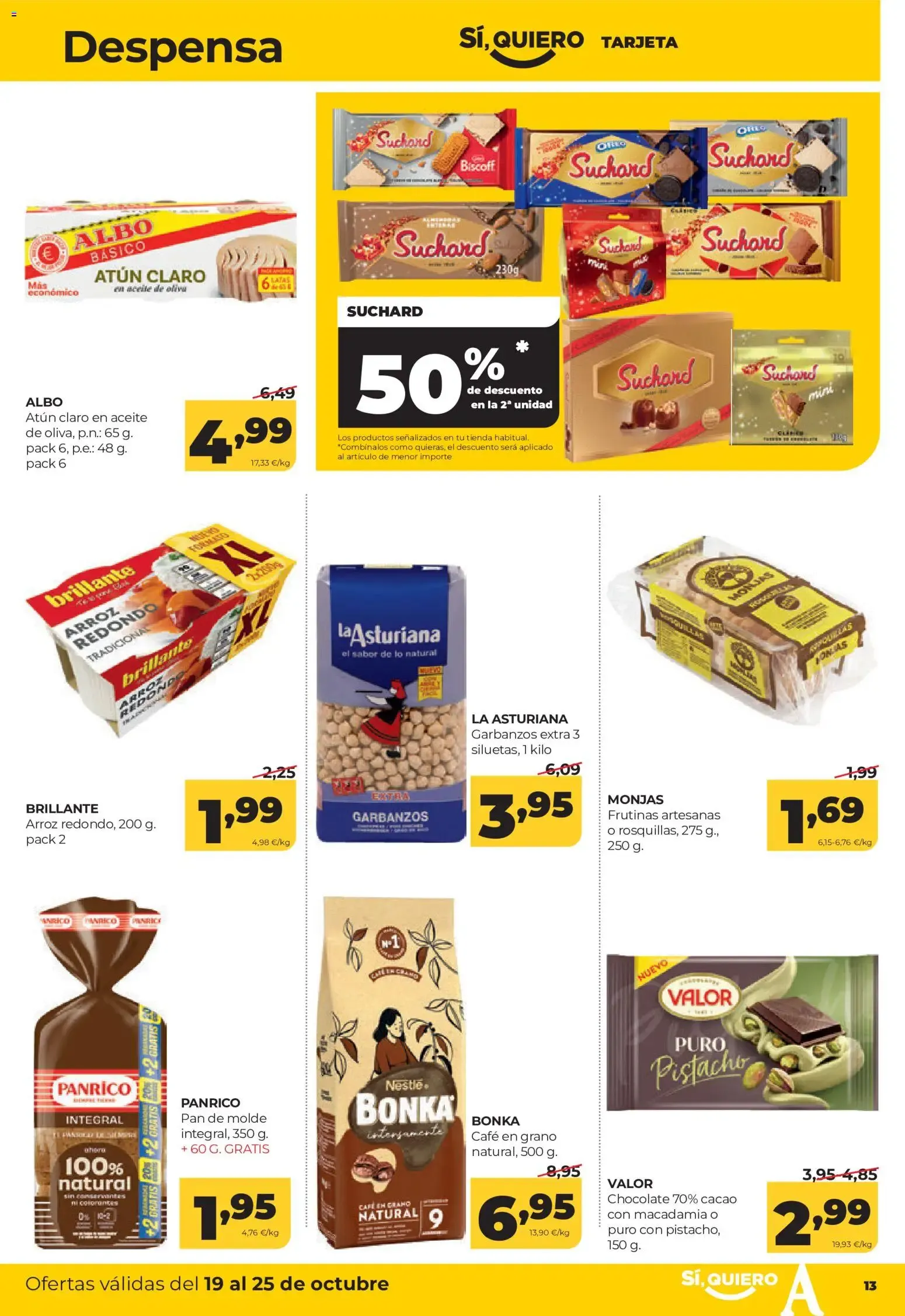 Catálogo de Alimerka folleto del 19/10/2026 | Catálogo 19 de octubre al 25 de octubre 2026 - Página 13