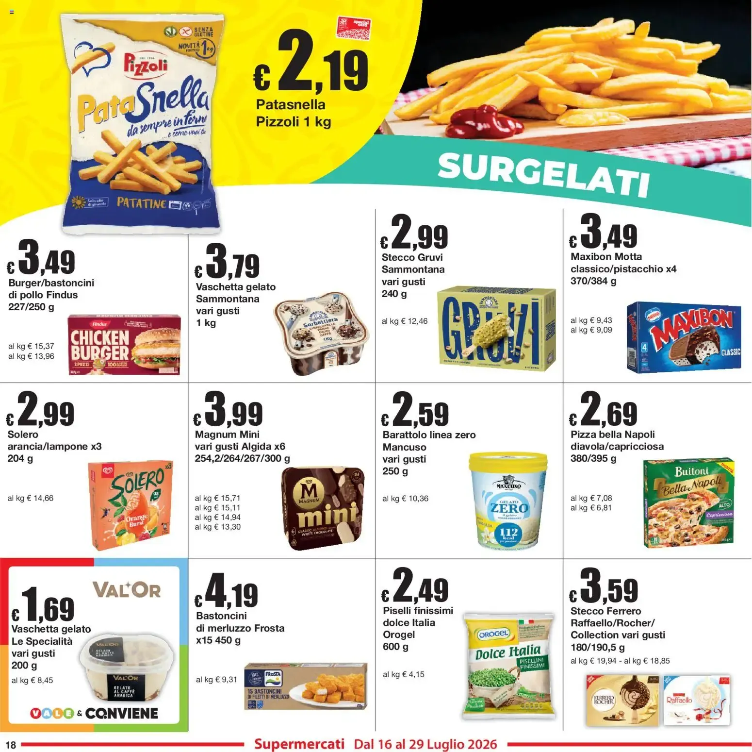 Sì con Te volantino dal 16/07/2026 - online Offerte da 16 luglio a 29 luglio di 2026 - Pagina del volantino 18