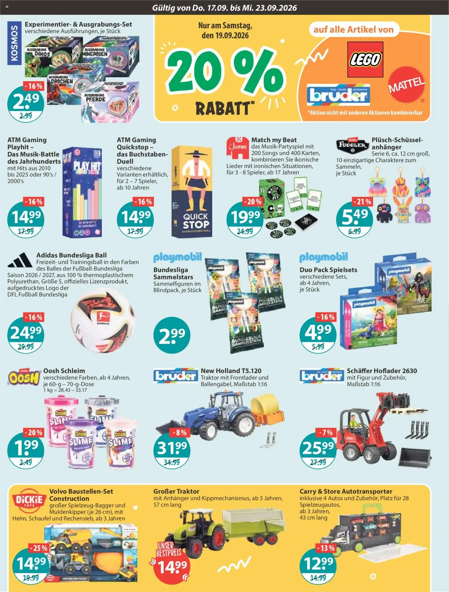 V-Markt Angebote vom 17.09.2026 – Angebote online von 17. September bis 23. September 2026 - Prospekt seite 16