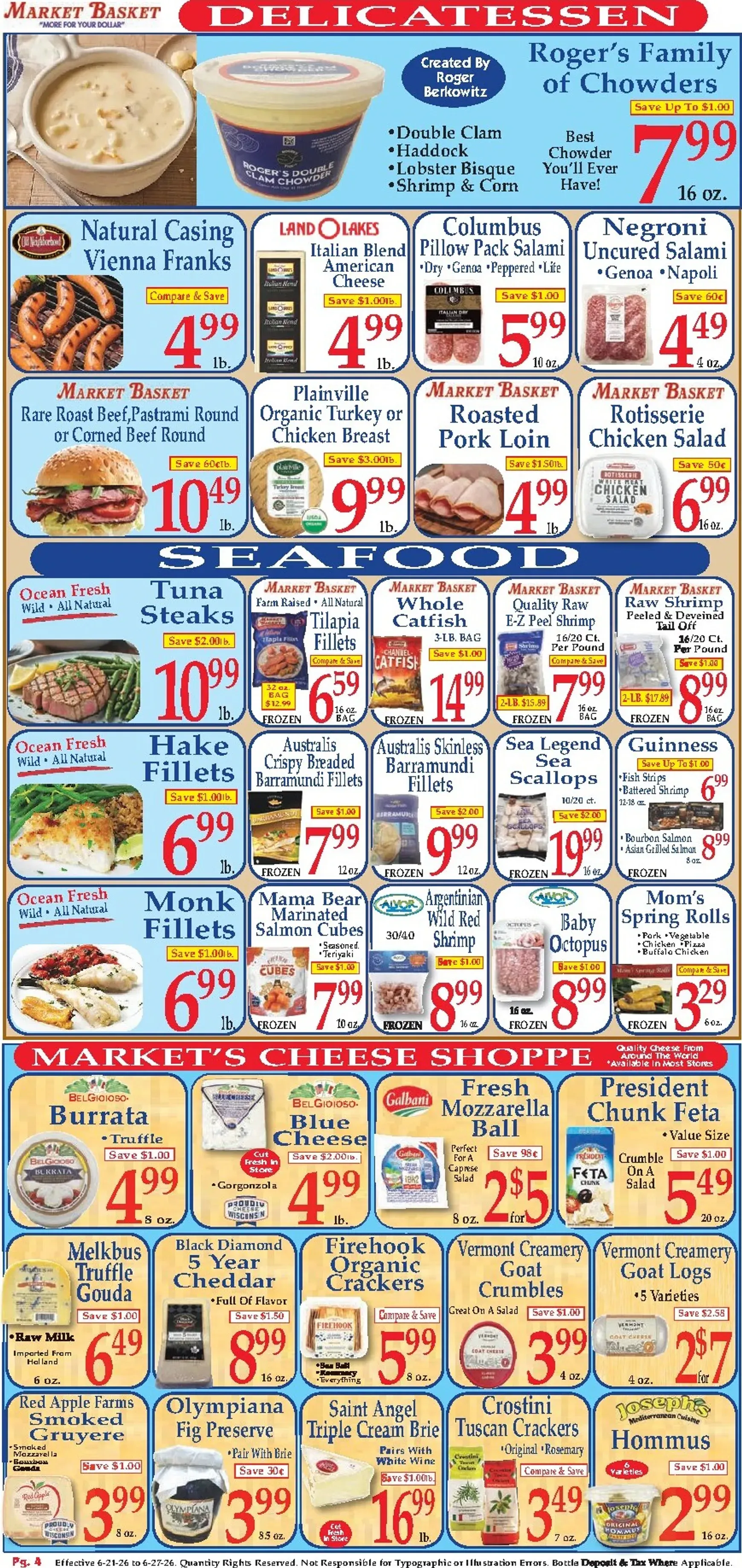Weekly ad Market Basket 'More for your Dollar' from June 21 to June 27 2026 - Page 4