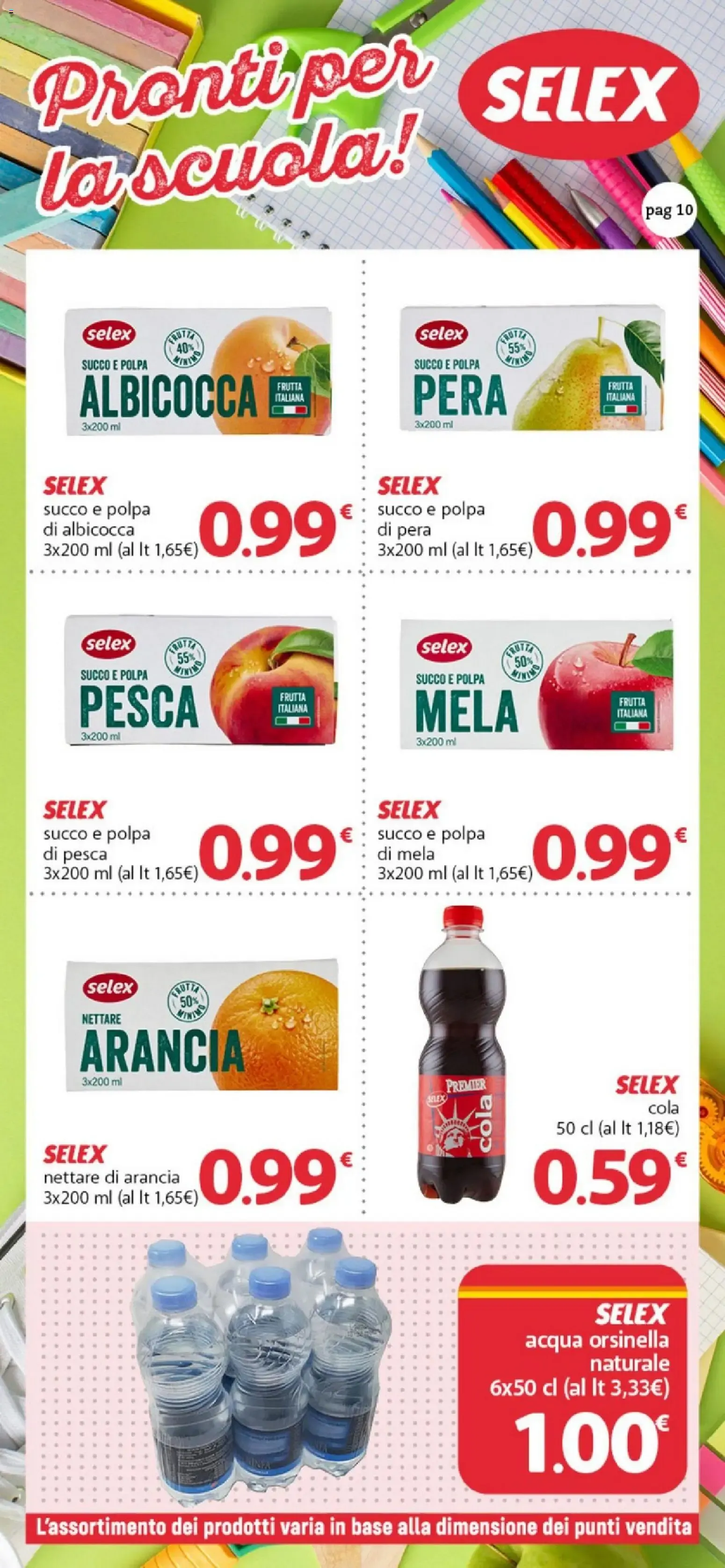DOK Famila Supermercati - Pronti per la scuola! da 11 settembre a 30 settembre di 2026 - Pagina del volantino 10