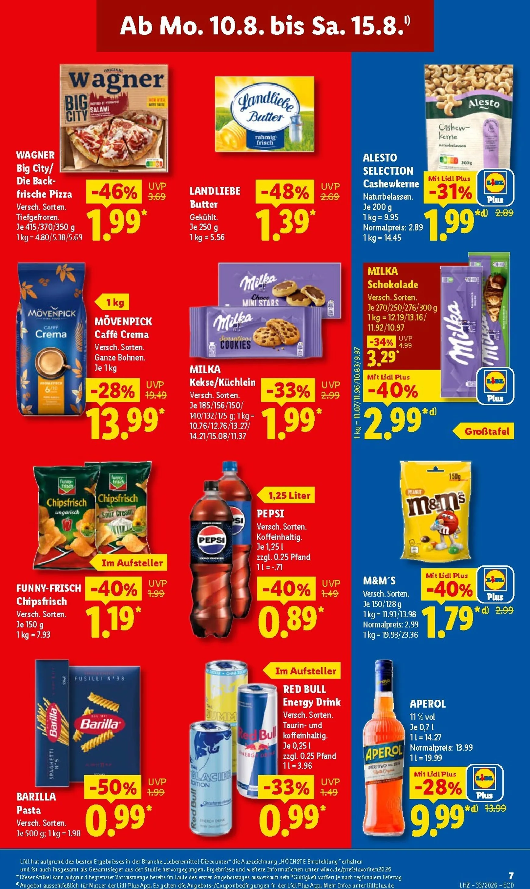 Lidl: Sparen beim Preisführer, Spanische Woche & Sale von 10. August bis 15. August 2026 - Prospekt seite 20