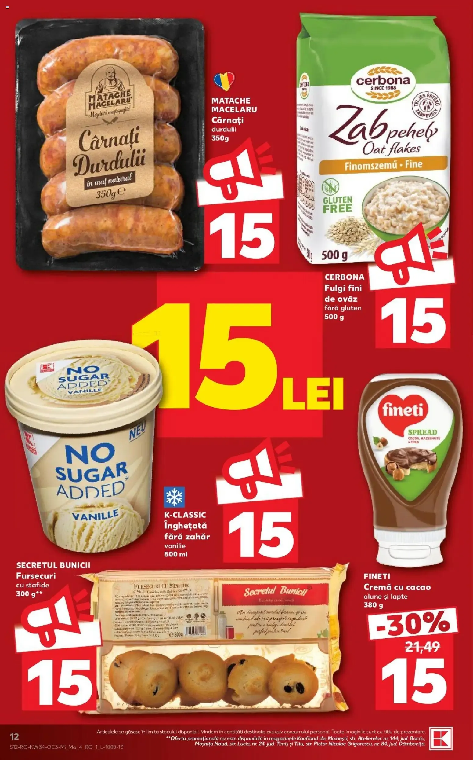 Catalog Kaufland Oferte Bune pentru Toți Vecinii de la 19 august până la 25 august 2026 - Revista Pagina 12
