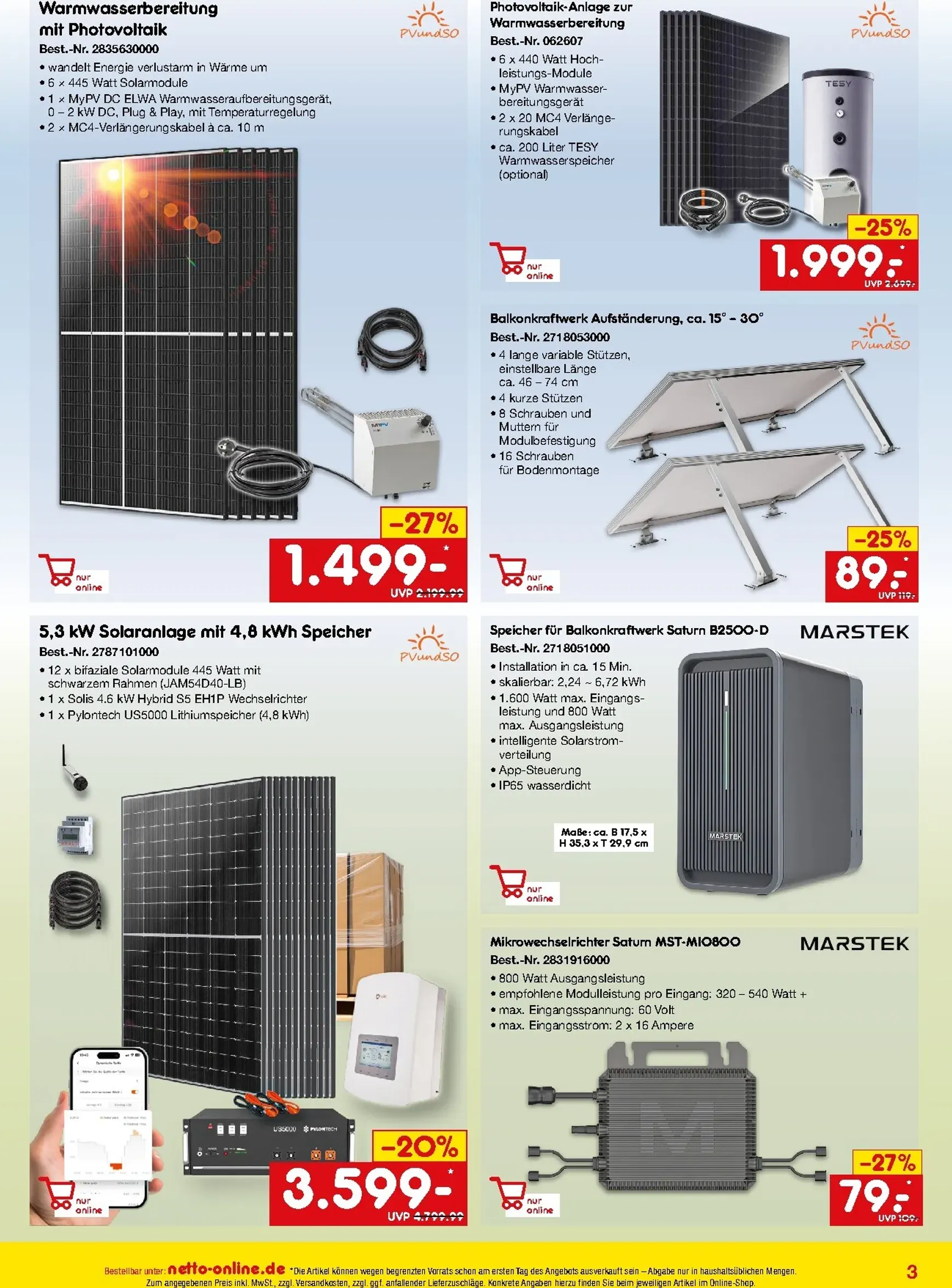 Netto Marken Discount - Online-Angebote Prospekt – von Montag 01.06.2026 bis Dienstag 30.06.2026 von 1. Juni bis 30. Juni 2026 - Prospekt seite 3