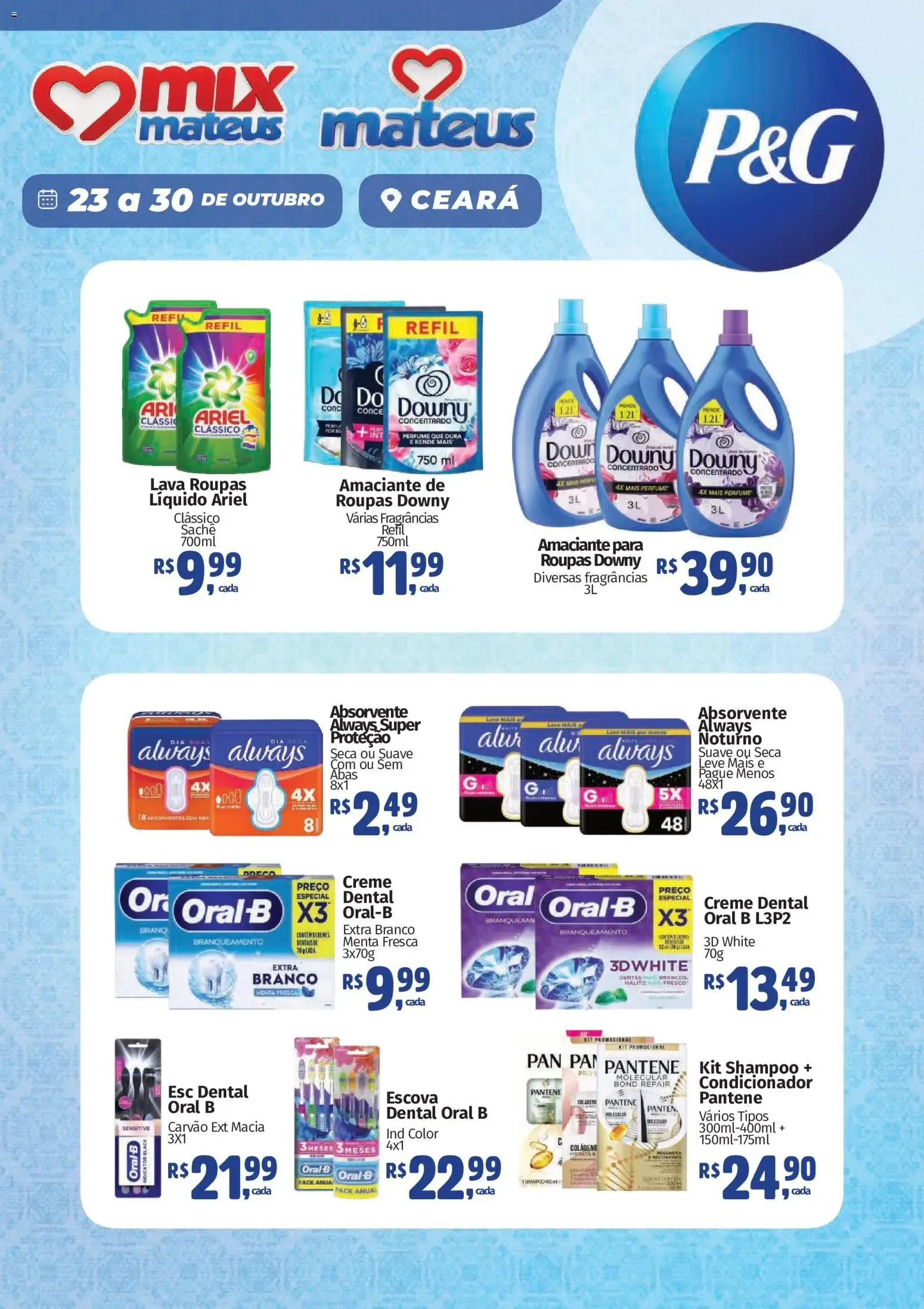Mix Mateus ofertas P&G