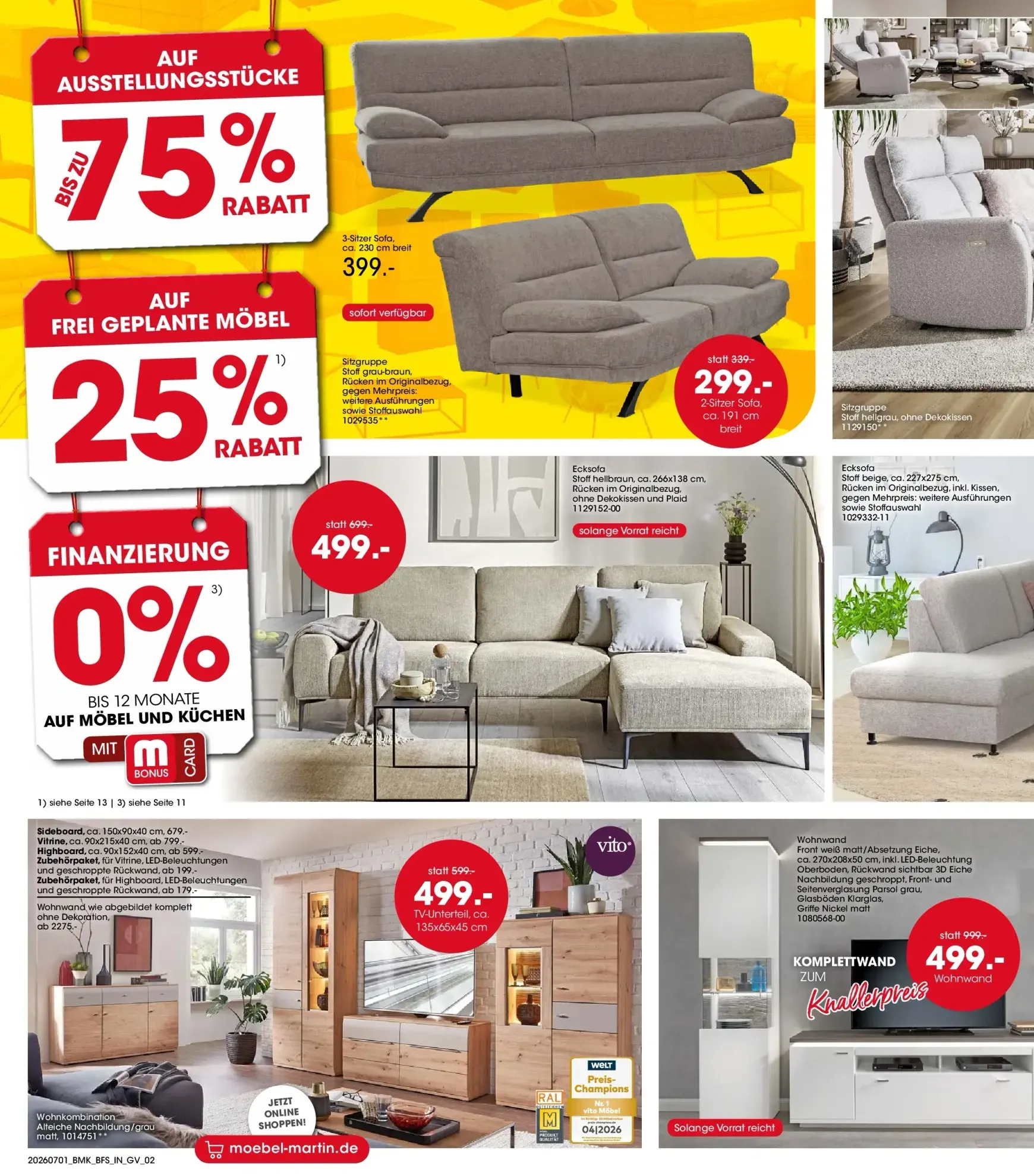 Möbel Martin Sale von 1. Juli bis 31. Juli 2026 - Prospekt seite 2