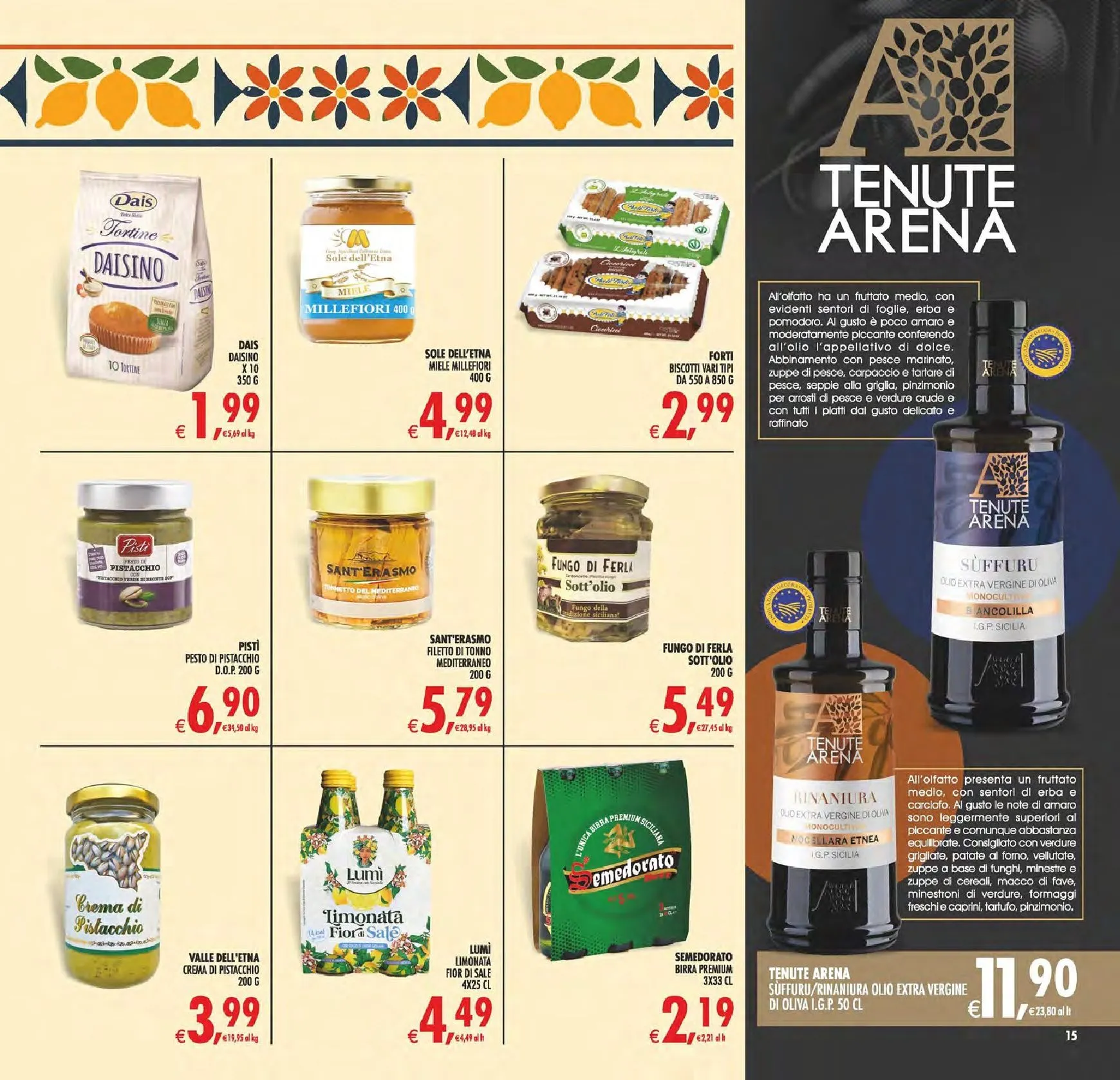Volantino attuale di Decò - Supermercati/Maxistore/Local Lipari valido dal martedì 09/06/2026 al giovedì 18/06/2026 da 9 giugno a 18 giugno di 2026 - Pagina del volantino 15