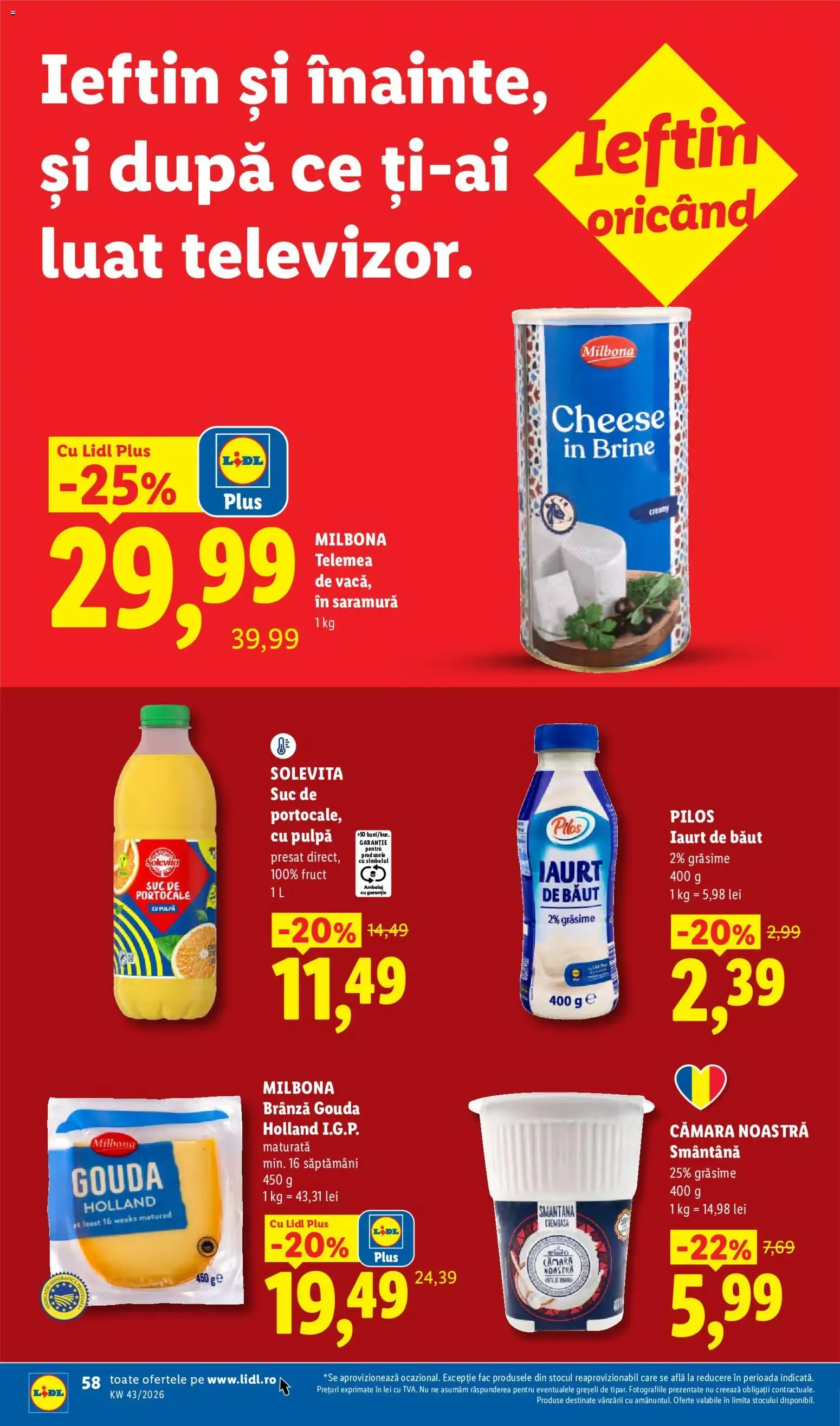 Catalog Catalog LIDL 19.10.2026 - Oferta și Revista online de la 19 octombrie până la 25 octombrie 2026 - Revista Pagina 57