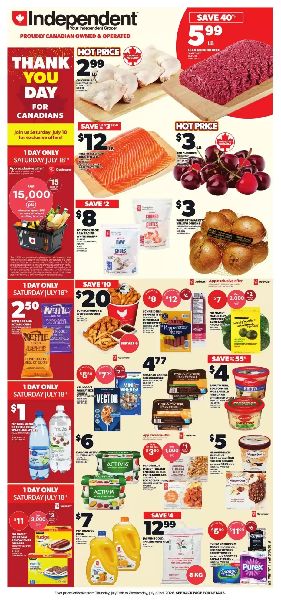 Independent Grocer flyer week 29