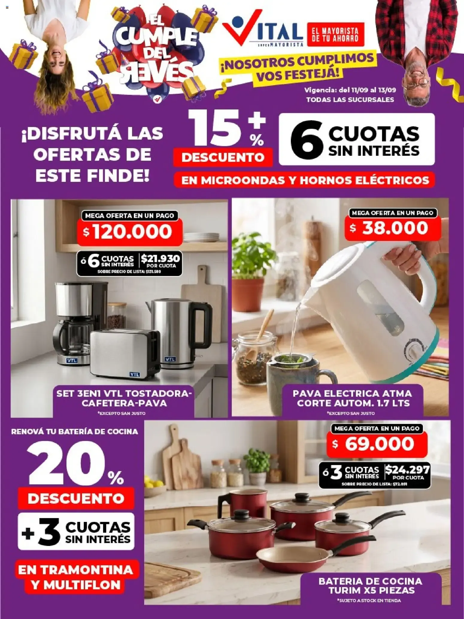 Ofertas de Vital - Ofertas fin || del 11/09/2026 - 13/09/2026 || Catálogo 11 de septiembre al 13 de septiembre 2026 - Página 5 del catálogo