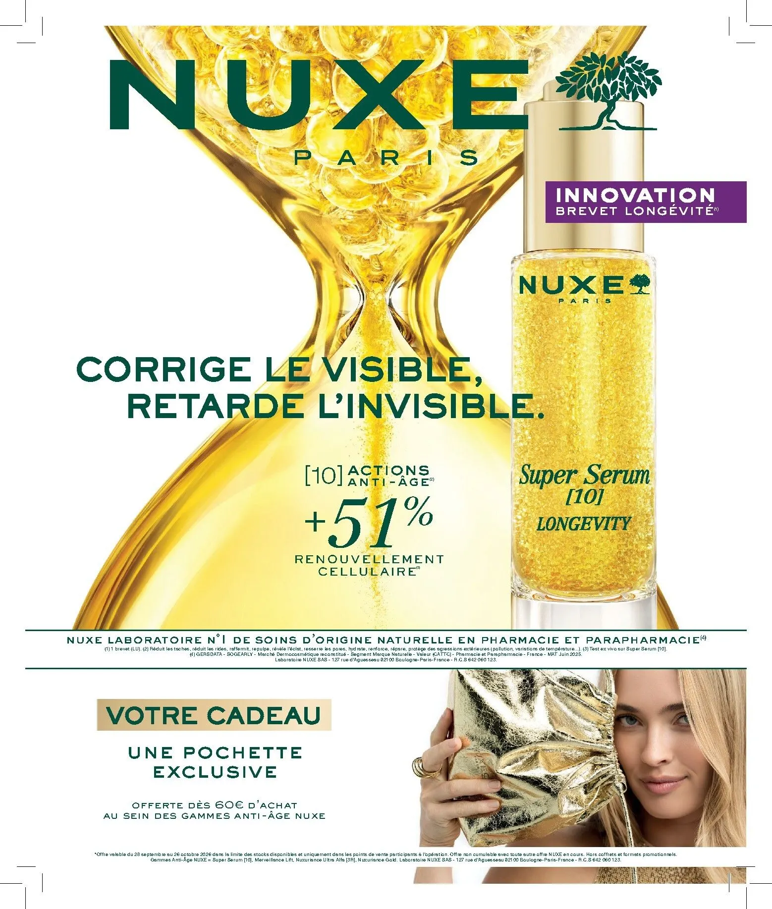Current Auchan - Parapharmacie, beauté - Hypermarché leaflet valid from du mardi 29/09/2026 to du dimanche 25/10/2026 du 29 septembre au 25 octobre 2026 - Catalogue page 11