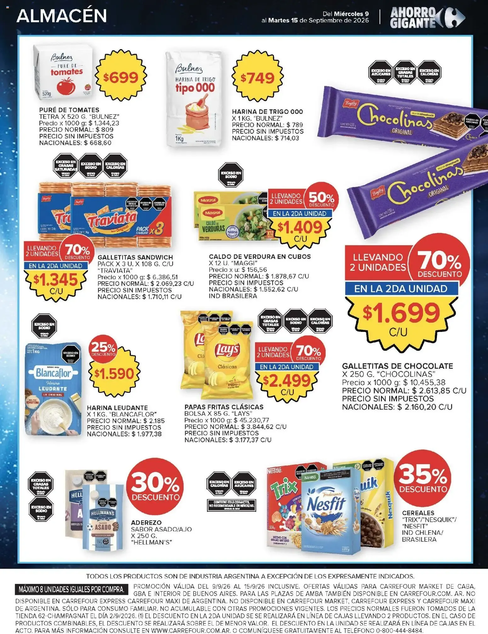 Ofertas de Carrefour - Ofertas || del 09/09/2026 - 15/09/2026 || Promociones 9 de septiembre al 15 de septiembre 2026 - Página 40 del catálogo