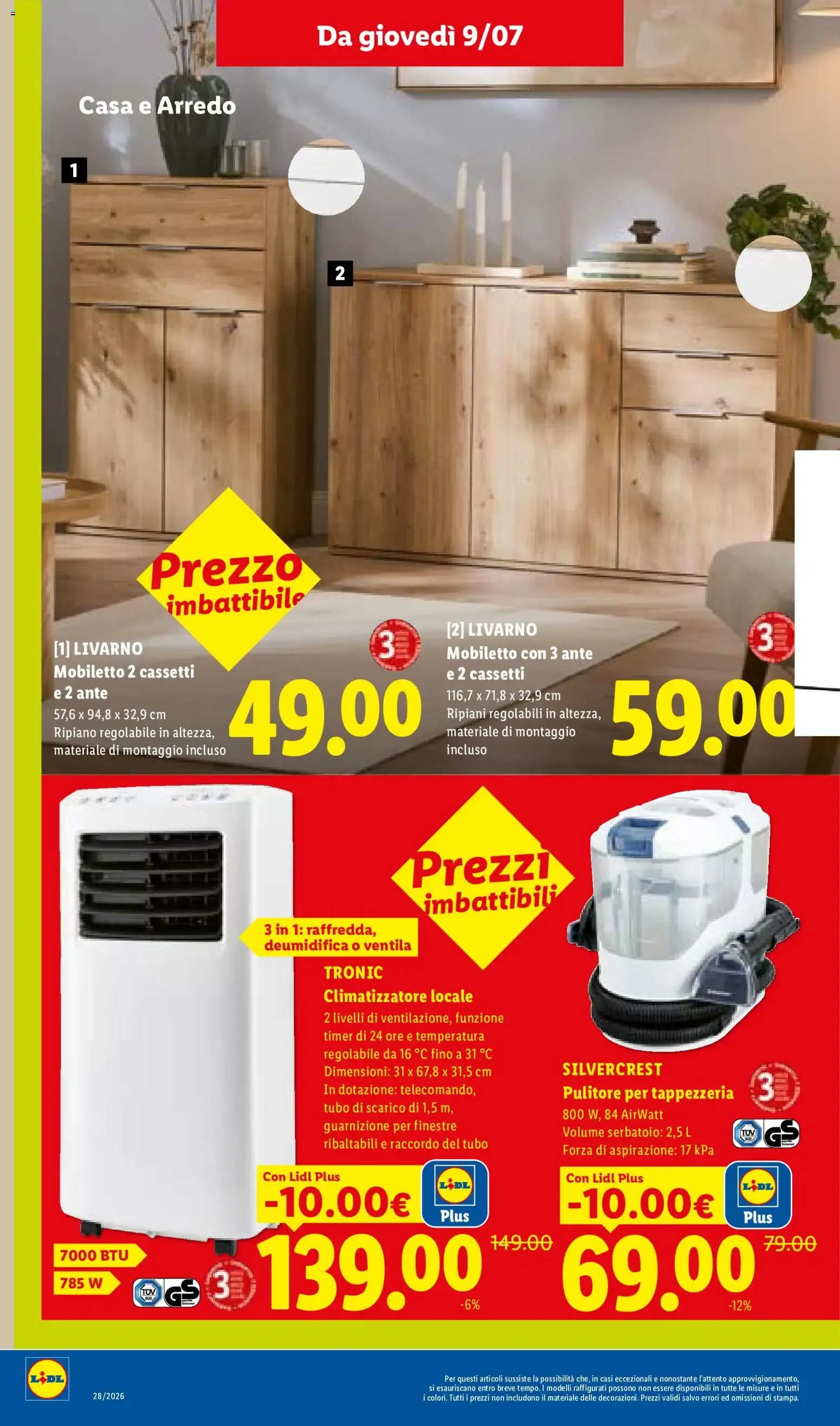 Lidl - L'estate del risparmio da 9 luglio a 15 luglio di 2026 - Pagina del volantino 34