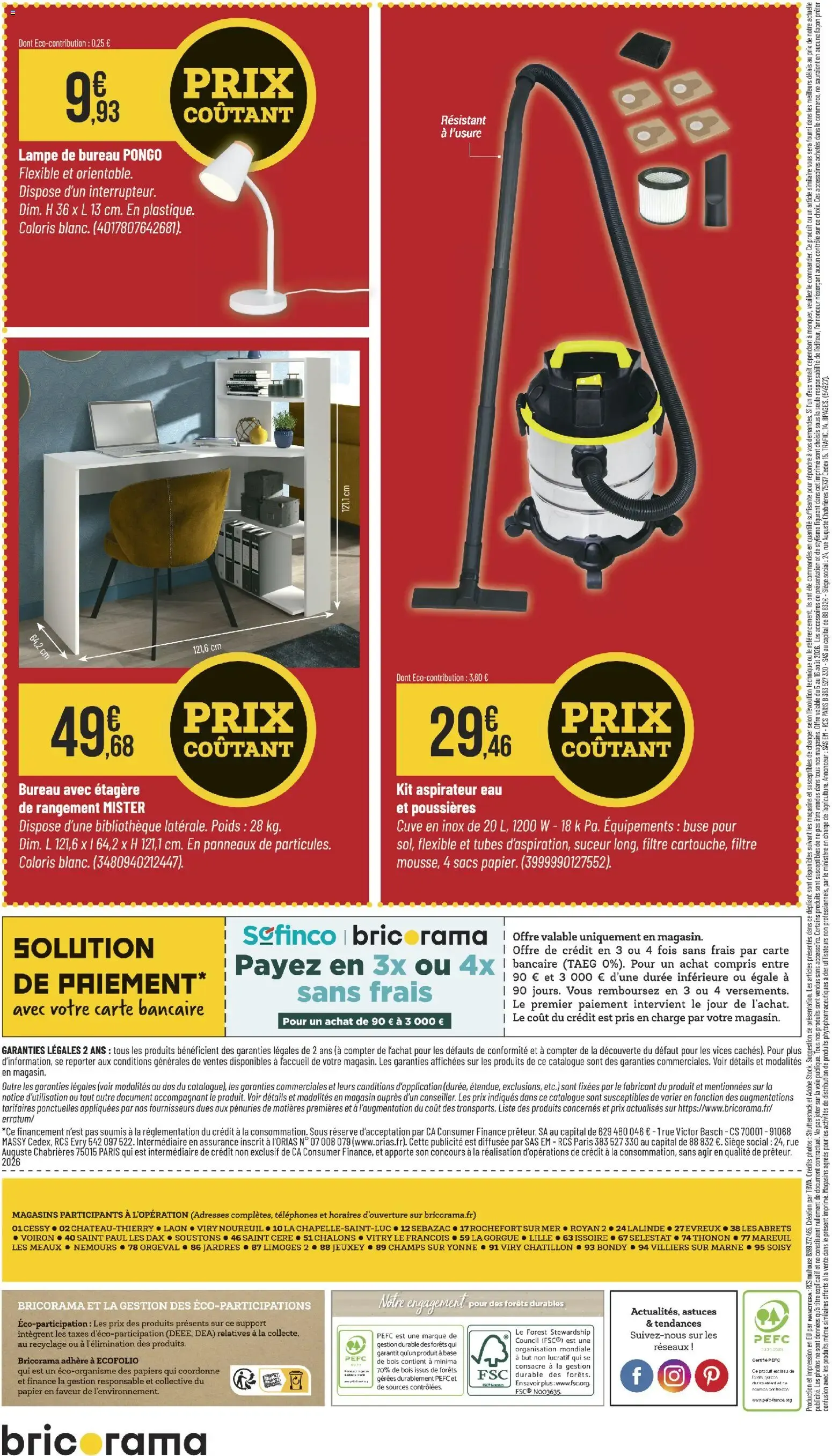 Bricorama catalogue à partir du 05/08/2026 - promo en ligne du 5 août au 16 août 2026 - Catalogue page 8